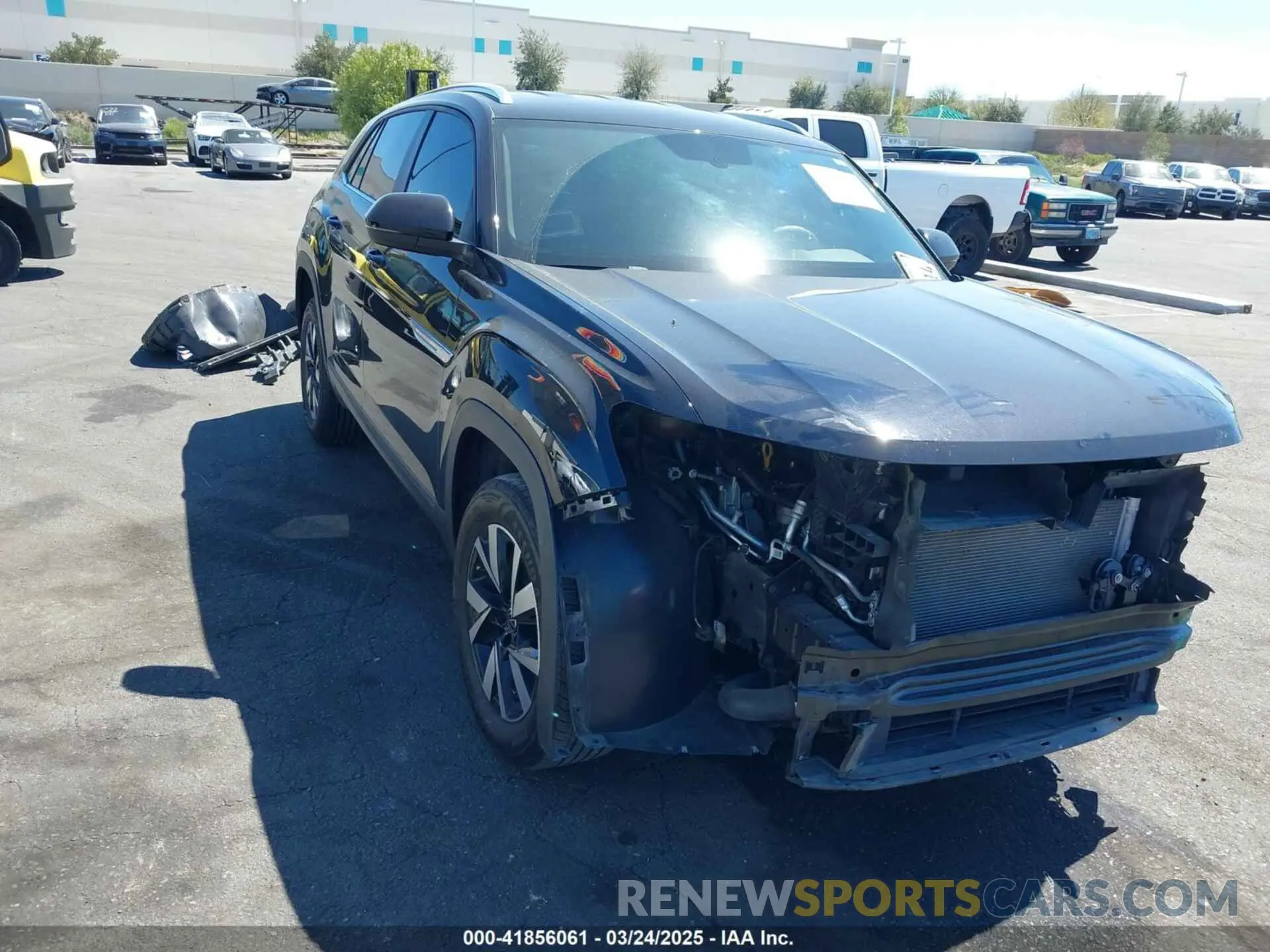 1 fotografías del automóvil dañado 1V2DC2CA0PC206192 VOLKSWAGEN ATLAS CROSS SPORT 2023