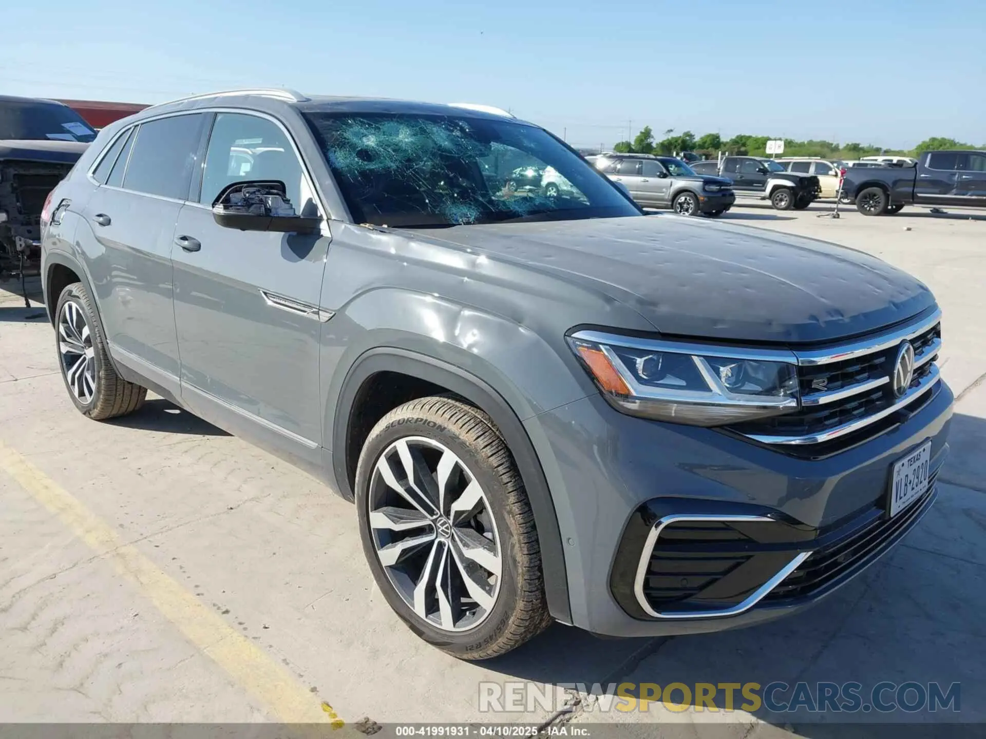 1 fotografías del automóvil dañado 1V2FE2CA0PC224677 VOLKSWAGEN ATLAS CROSS SPORT 2023