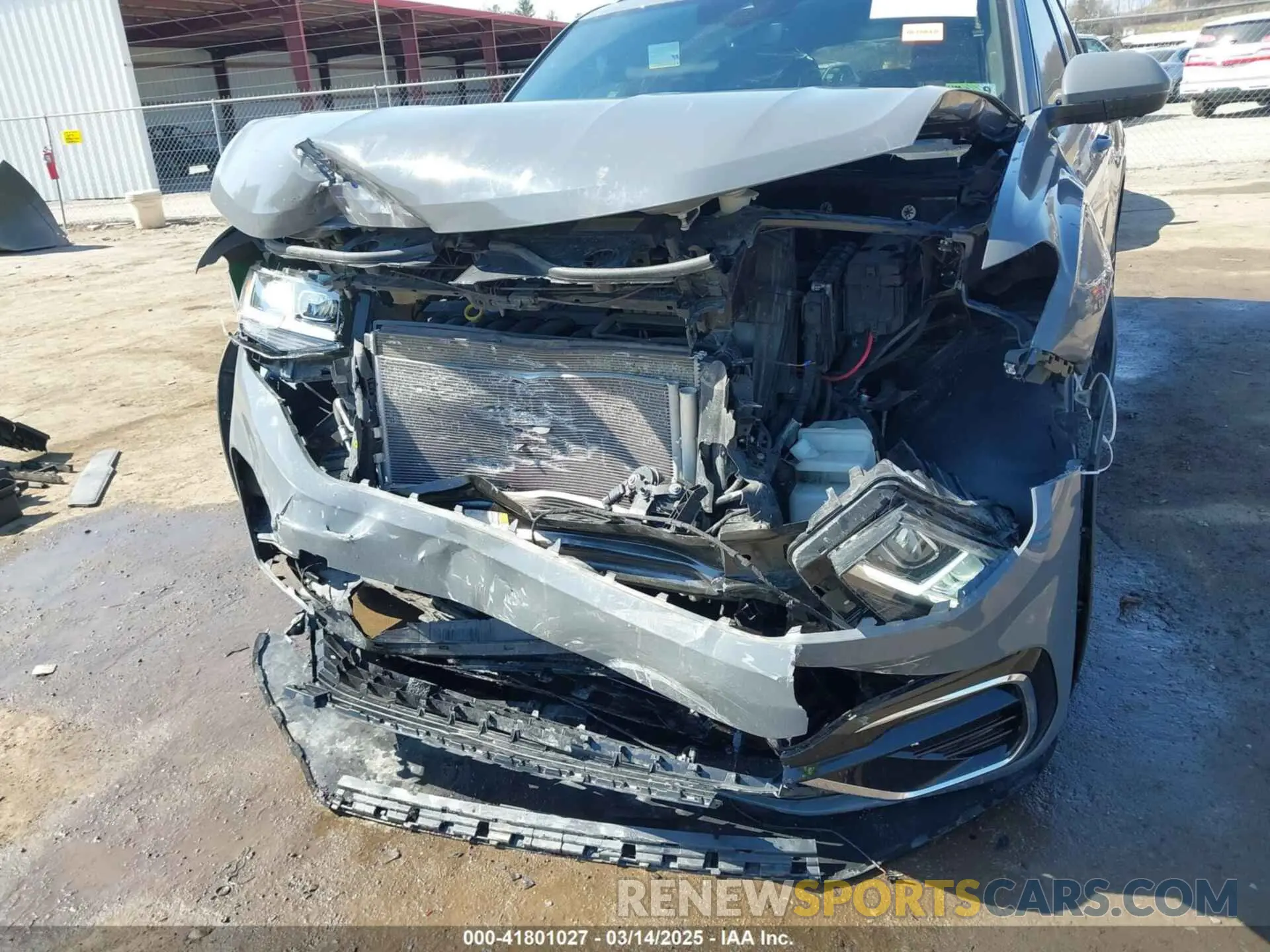 6 fotografías del automóvil dañado 1V2FE2CA6PC206412 VOLKSWAGEN ATLAS CROSS SPORT 2023