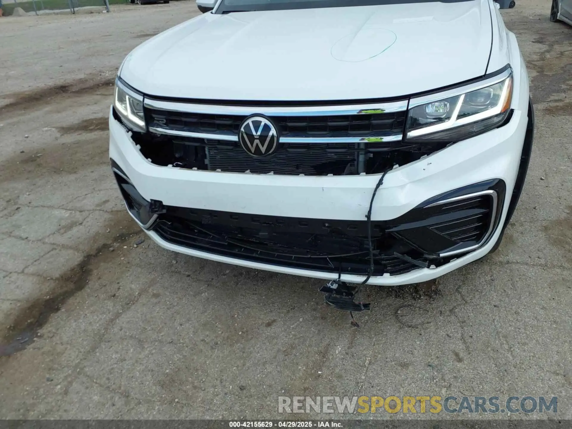 6 fotografías del automóvil dañado 1V2FE2CA8PC221736 VOLKSWAGEN ATLAS CROSS SPORT 2023
