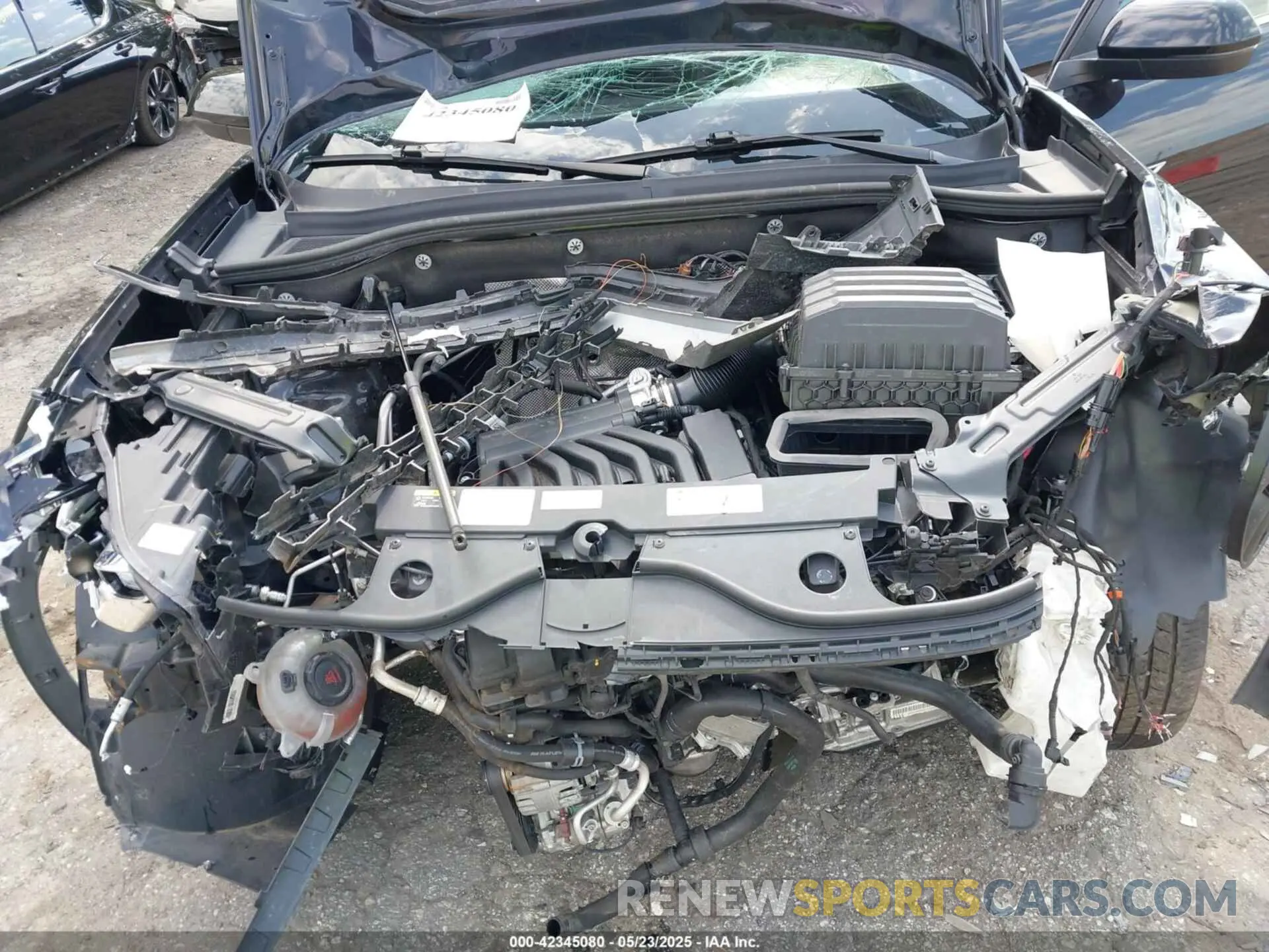 10 fotografías del automóvil dañado 1V2HE2CA8PC203505 VOLKSWAGEN ATLAS CROSS SPORT 2023
