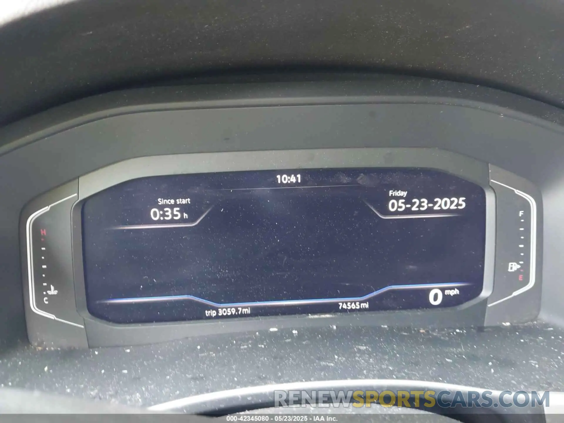 7 fotografías del automóvil dañado 1V2HE2CA8PC203505 VOLKSWAGEN ATLAS CROSS SPORT 2023