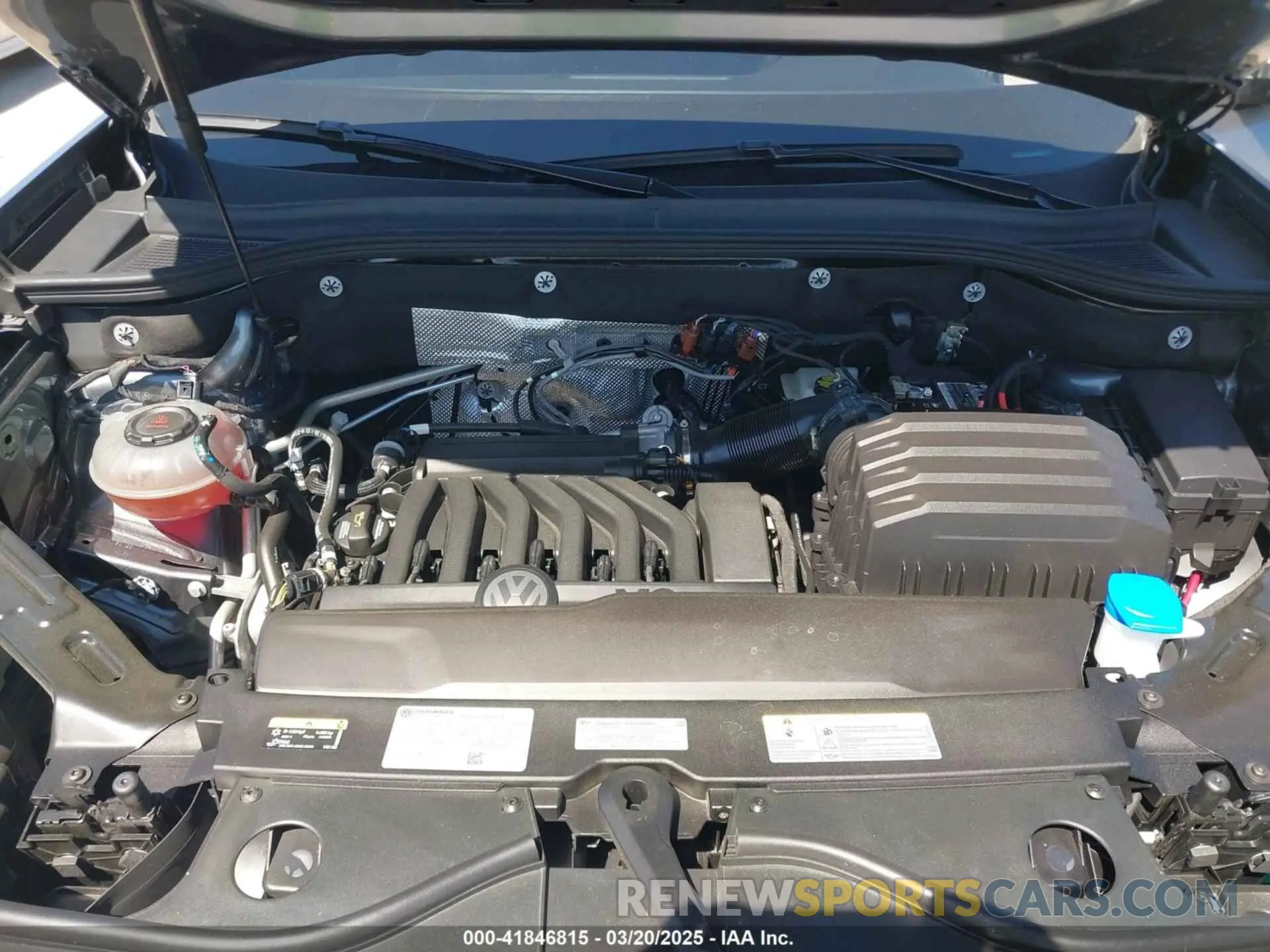 10 fotografías del automóvil dañado 1V2JE2CA2PC203551 VOLKSWAGEN ATLAS CROSS SPORT 2023