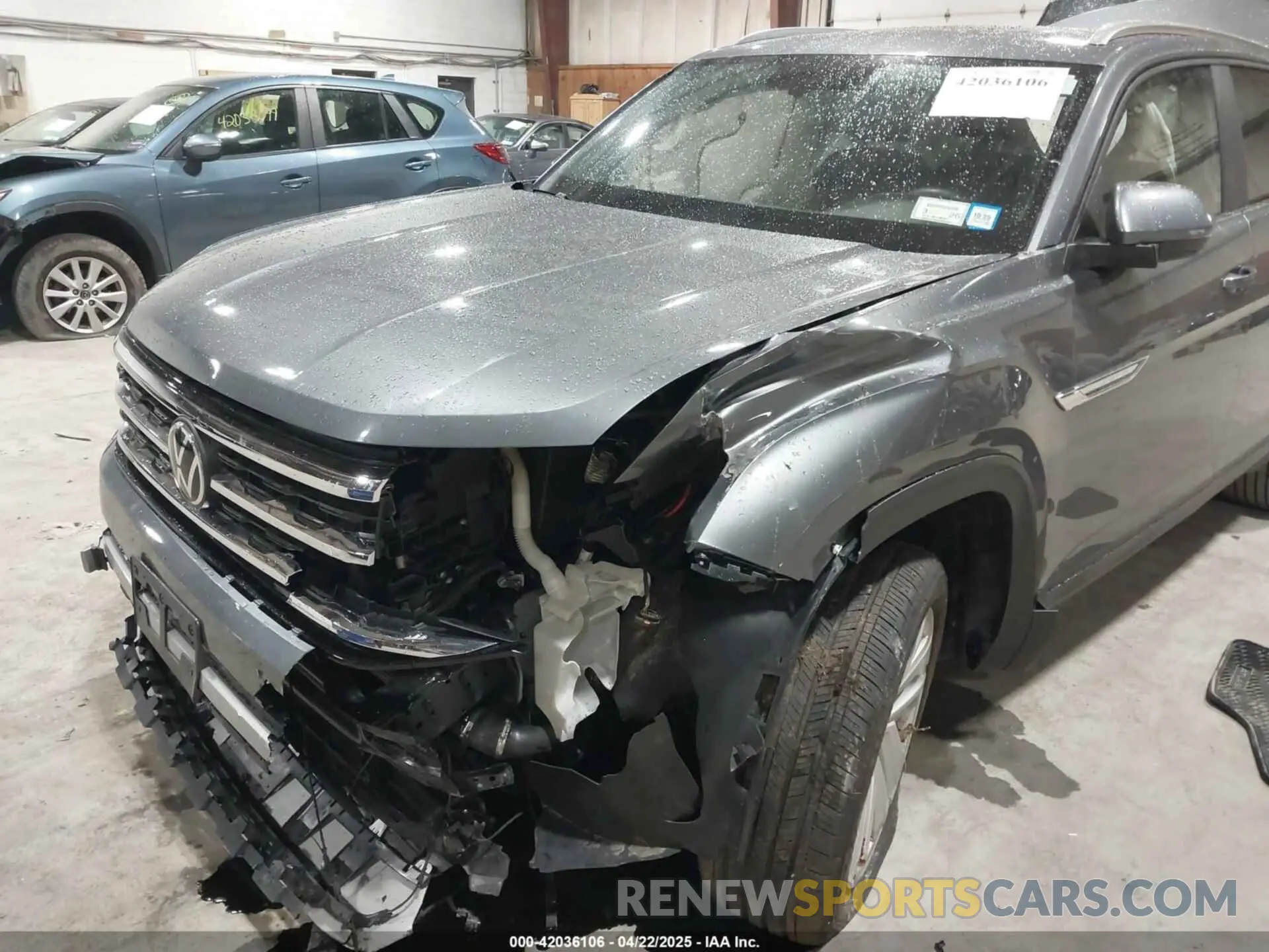 6 fotografías del automóvil dañado 1V2KC2CA2PC207030 VOLKSWAGEN ATLAS CROSS SPORT 2023