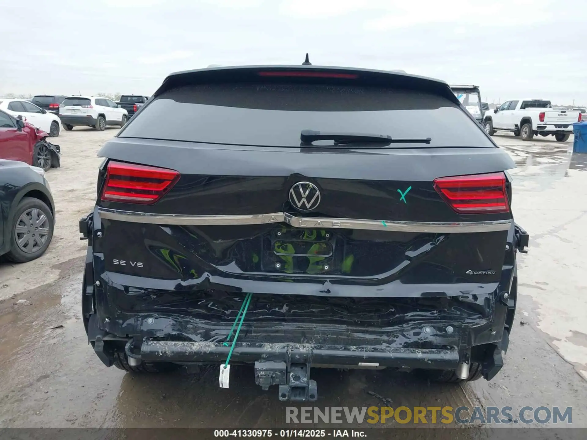 16 fotografías del automóvil dañado 1V2KE2CA8PC225834 VOLKSWAGEN ATLAS CROSS SPORT 2023