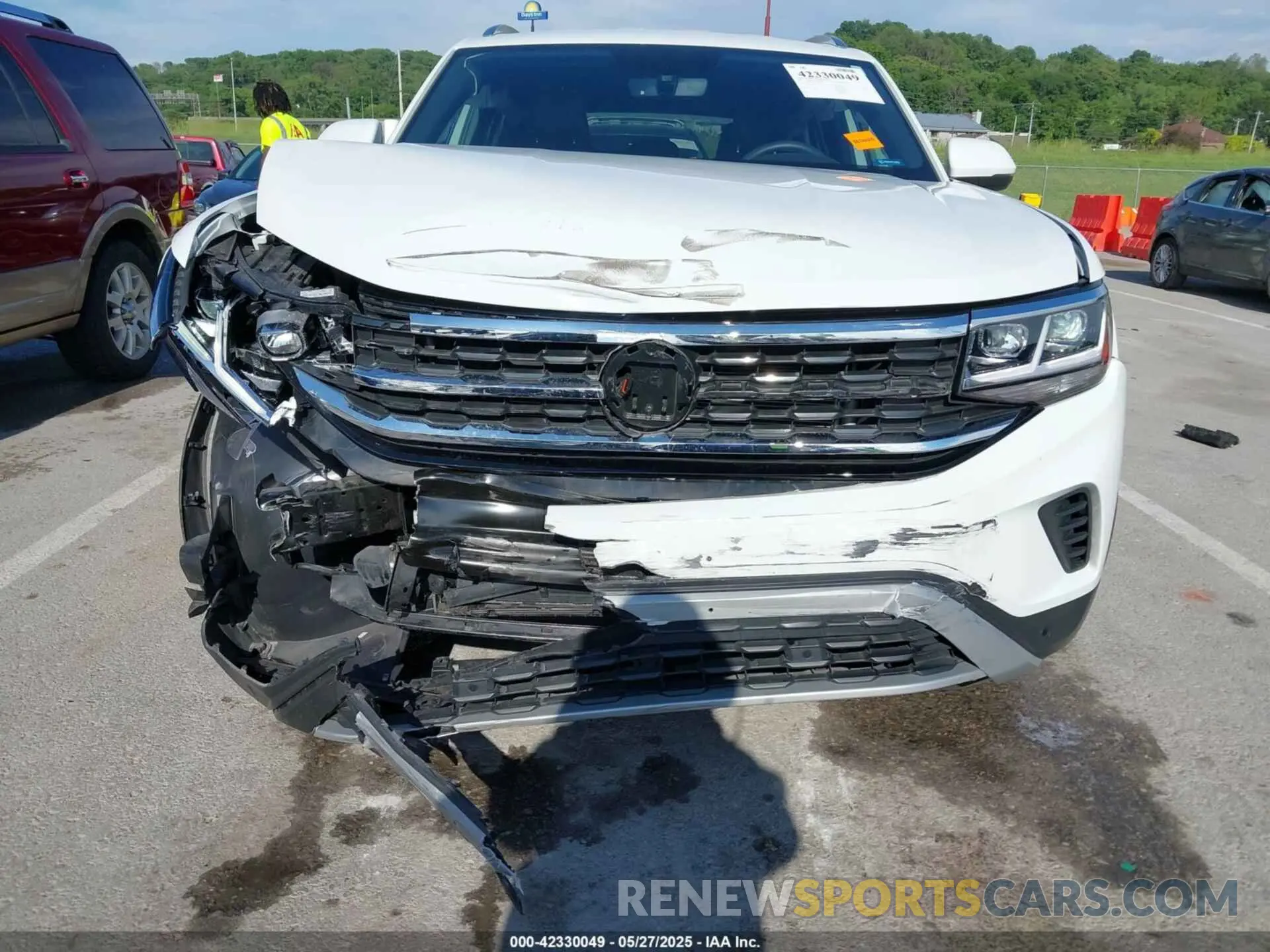 6 fotografías del automóvil dañado 1V2WC2CA3PC228213 VOLKSWAGEN ATLAS CROSS SPORT 2023