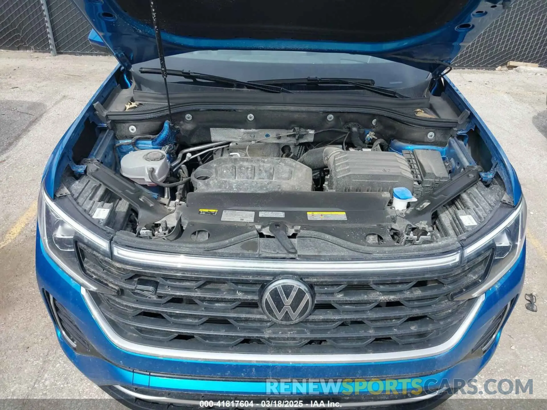 10 fotografías del automóvil dañado 1V2AE2CA0RC216320 VOLKSWAGEN ATLAS CROSS SPORT 2024