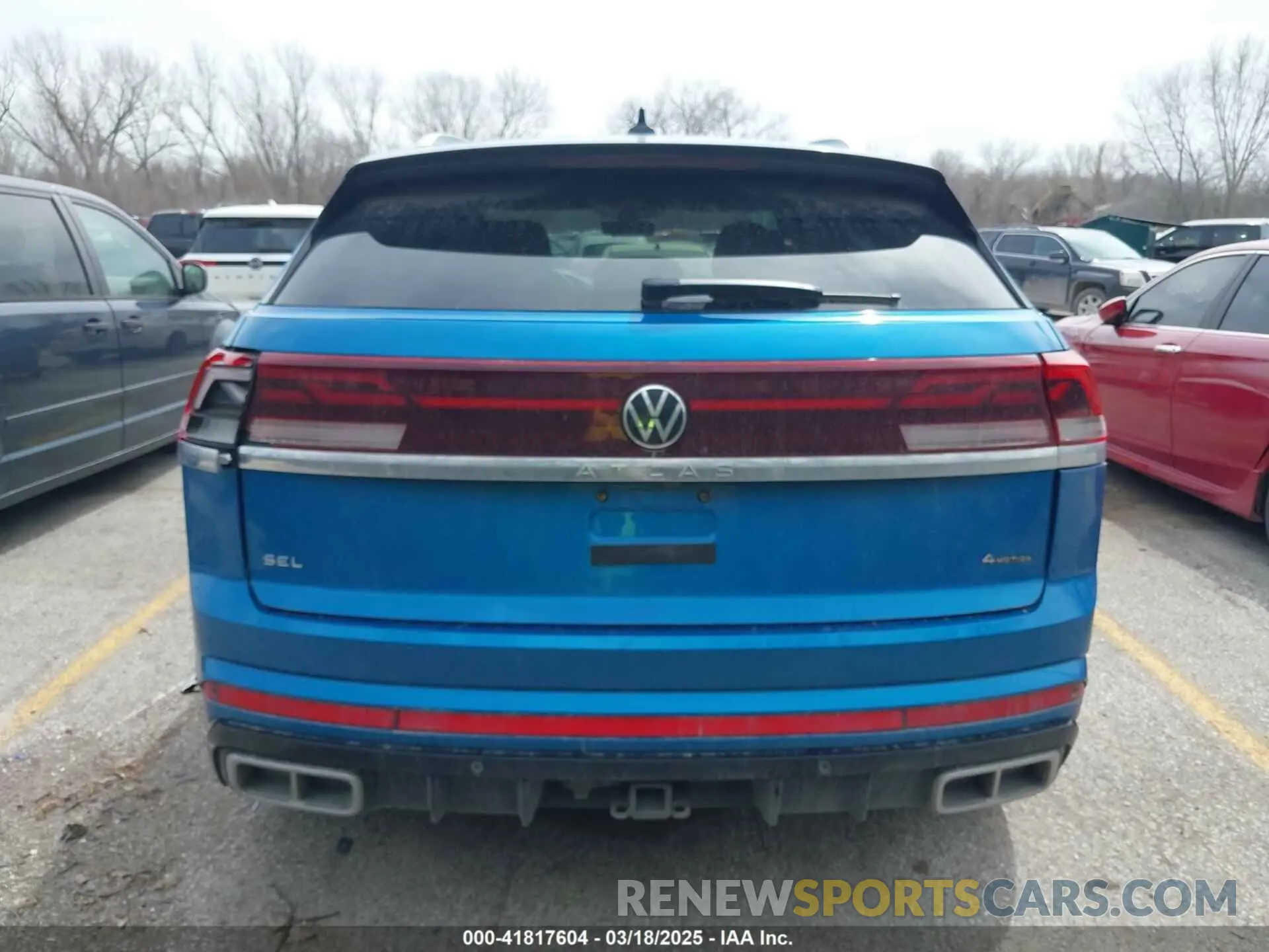 16 fotografías del automóvil dañado 1V2AE2CA0RC216320 VOLKSWAGEN ATLAS CROSS SPORT 2024