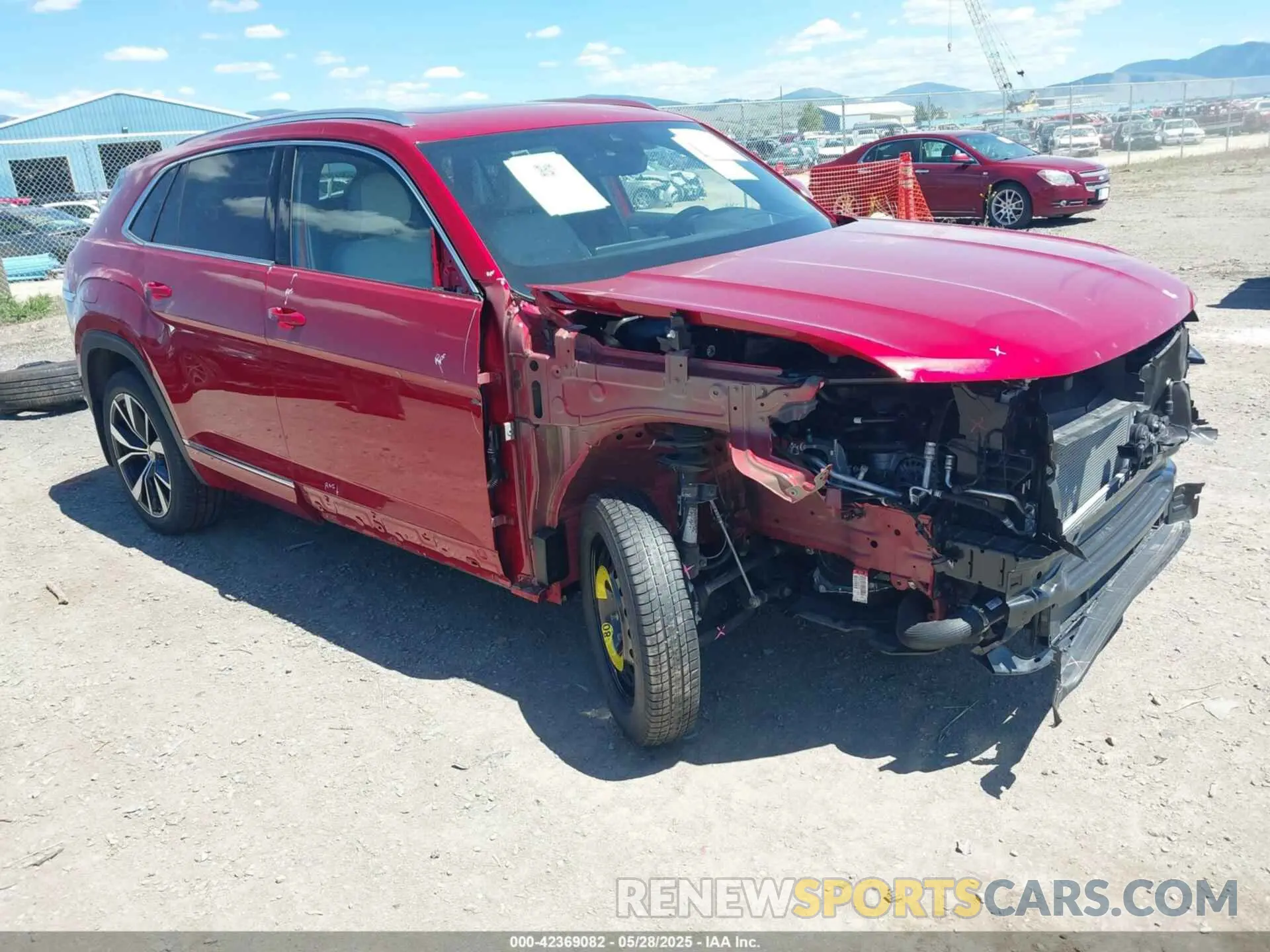 1 fotografías del automóvil dañado 1V2FE2CA6RC259193 VOLKSWAGEN ATLAS CROSS SPORT 2024