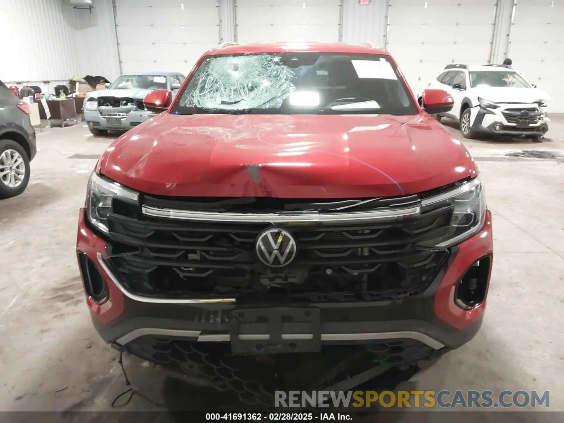 6 fotografías del automóvil dañado 1V2HE2CA6RC221830 VOLKSWAGEN ATLAS CROSS SPORT 2024