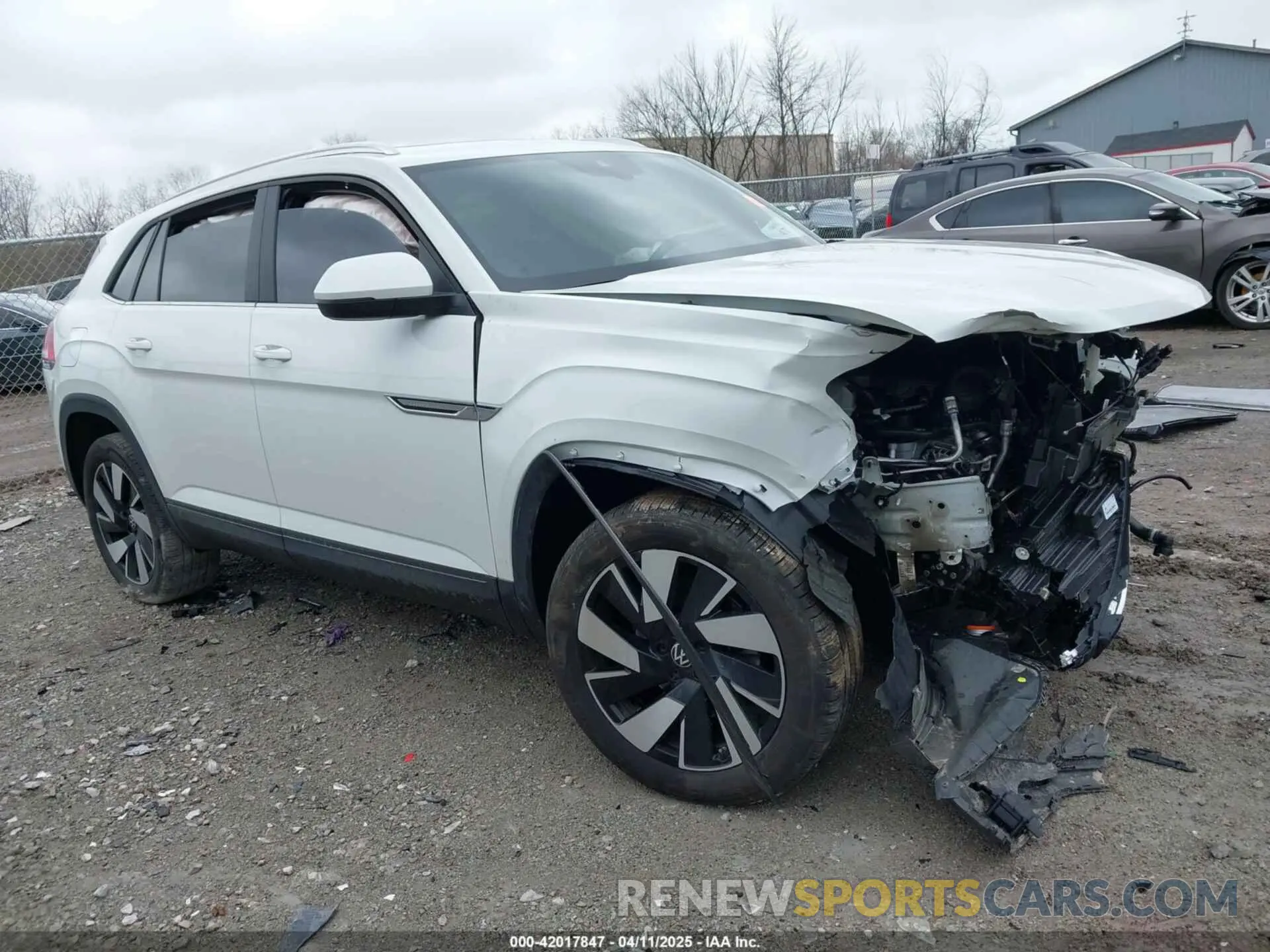 13 fotografías del automóvil dañado 1V2KE2CA3RC235187 VOLKSWAGEN ATLAS CROSS SPORT 2024
