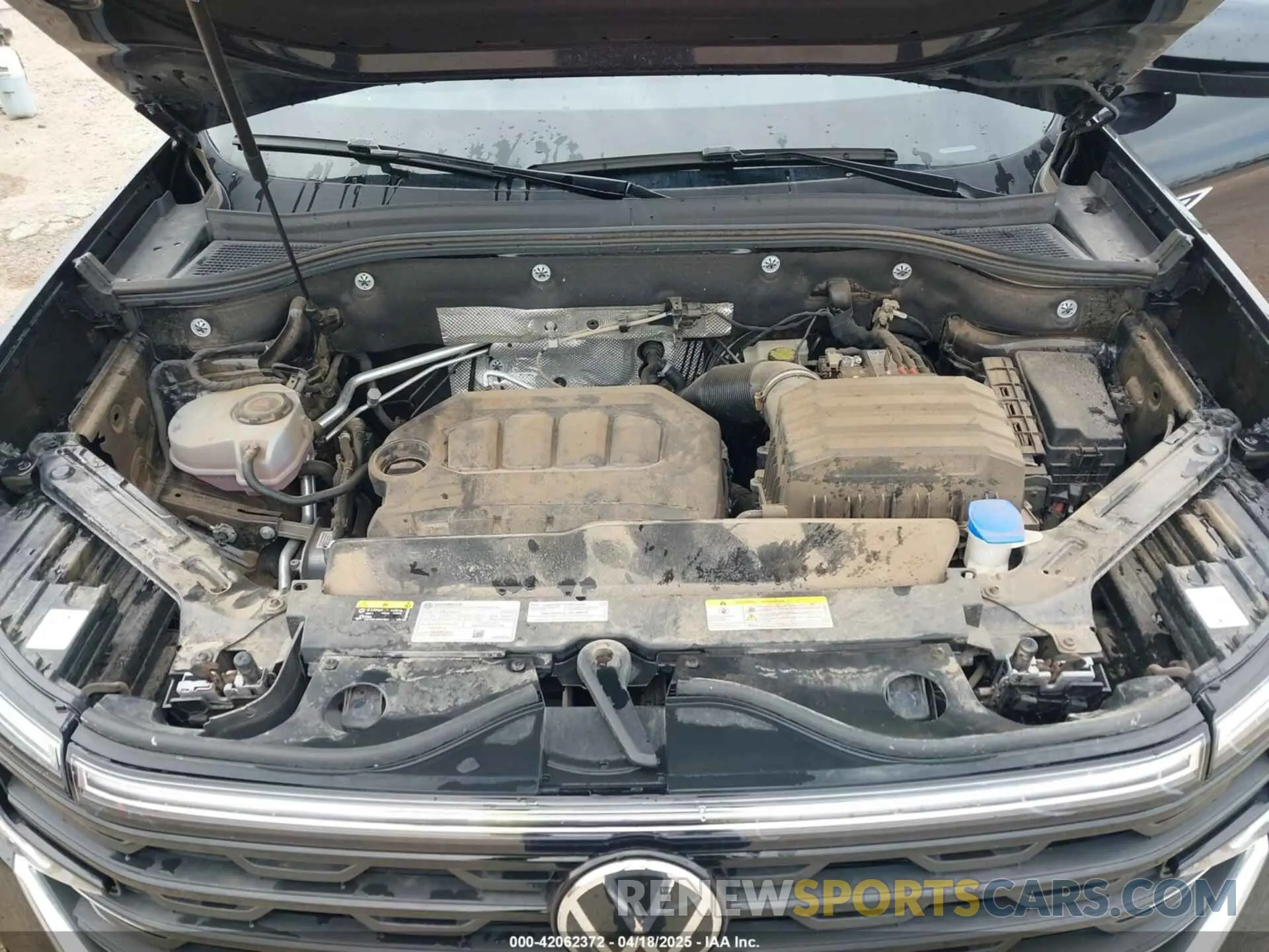 10 fotografías del automóvil dañado 1V2LE2CA4RC229547 VOLKSWAGEN ATLAS CROSS SPORT 2024