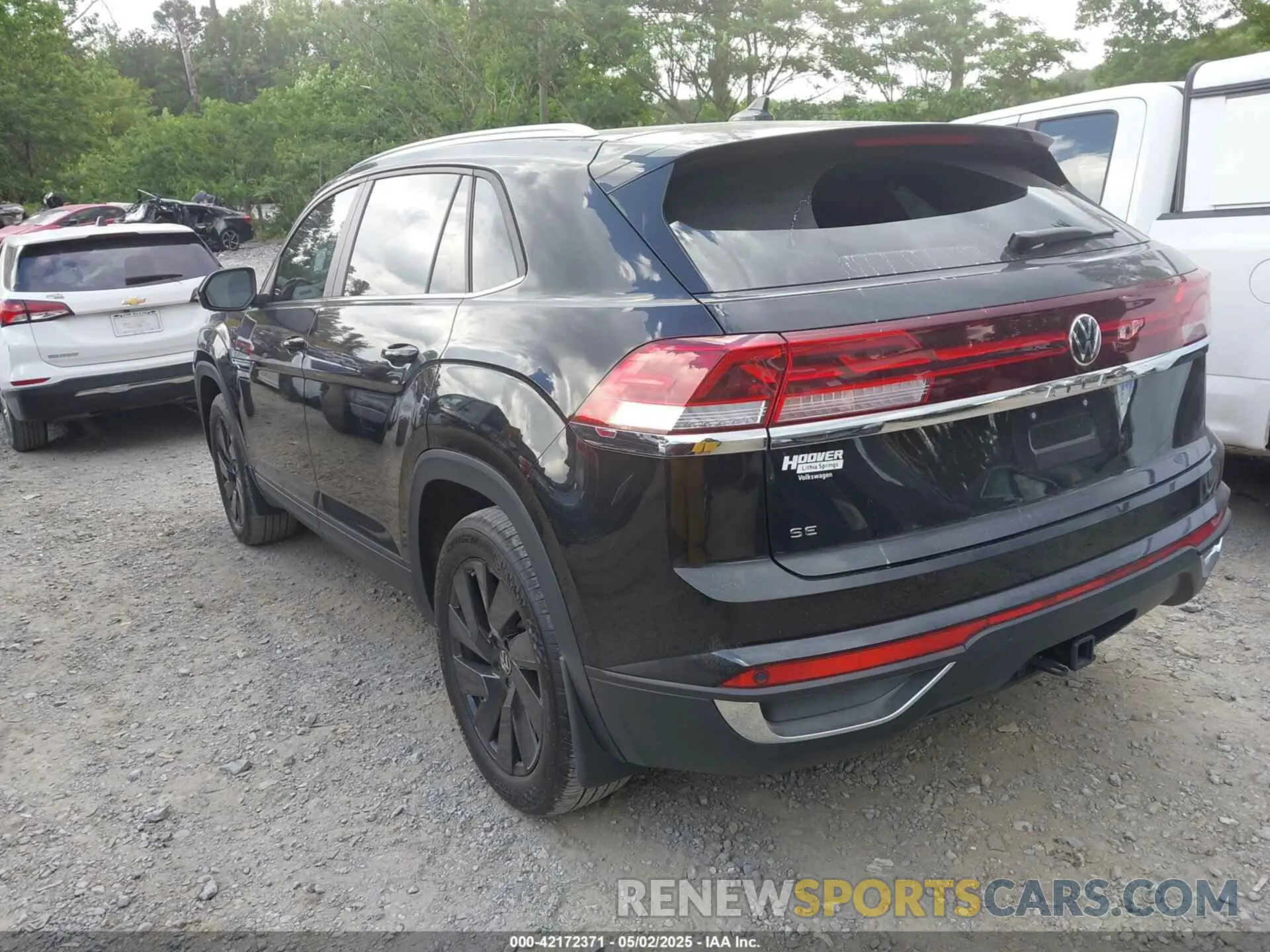 3 fotografías del automóvil dañado 1V2JE2CA4SC210090 VOLKSWAGEN ATLAS CROSS SPORT 2025