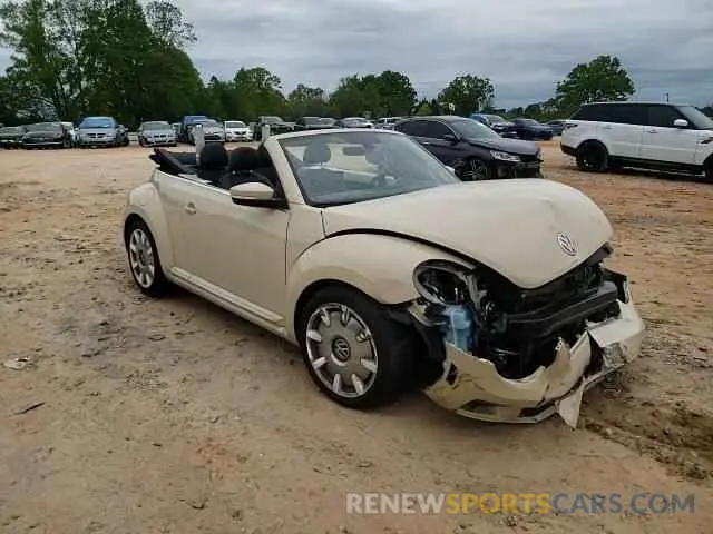 11 fotografías del automóvil dañado 3VW5DAAT0KM507129 VOLKSWAGEN BEETLE 2019
