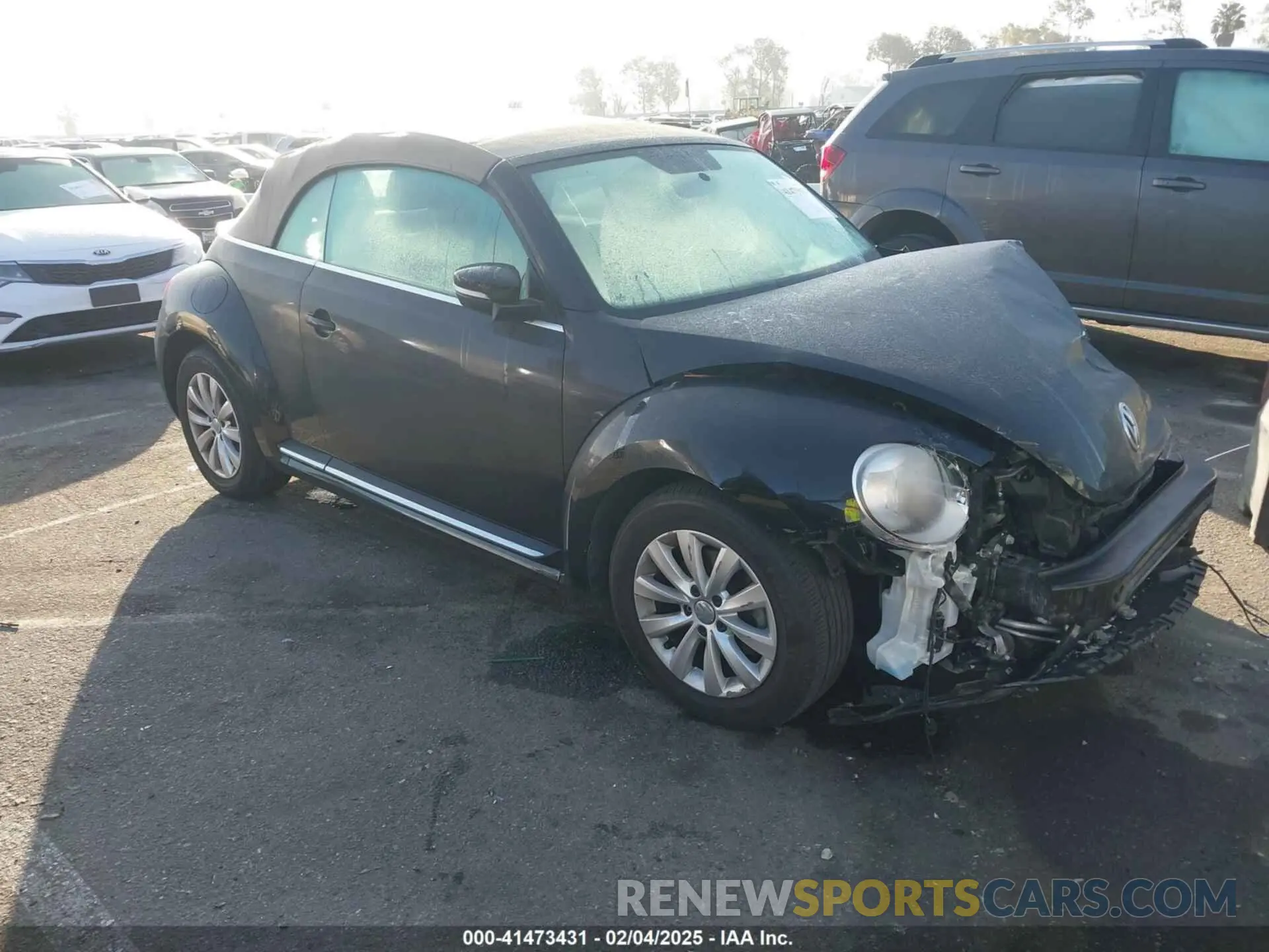 1 fotografías del automóvil dañado 3VW5DAAT3KM511269 VOLKSWAGEN BEETLE 2019