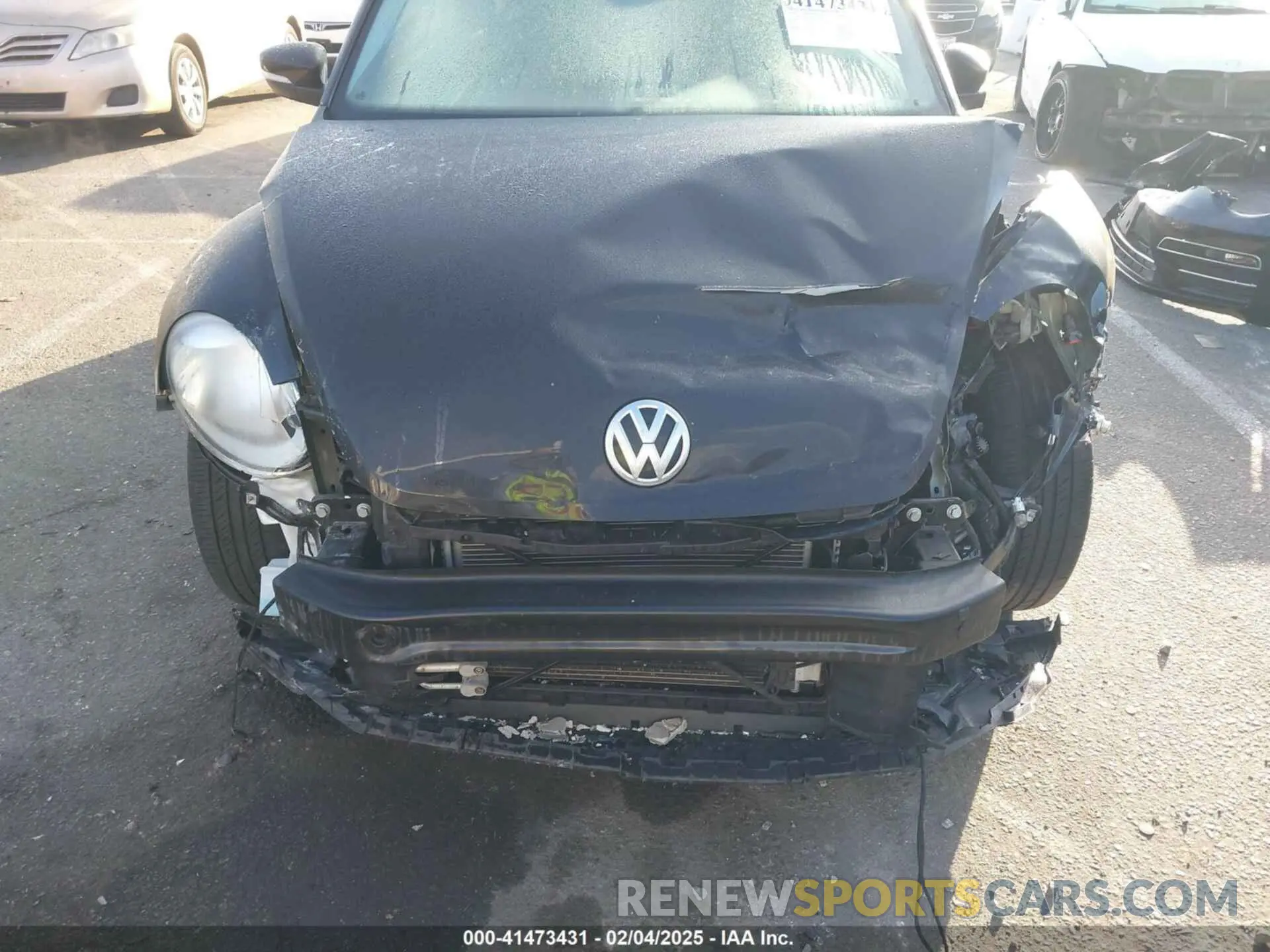 6 fotografías del automóvil dañado 3VW5DAAT3KM511269 VOLKSWAGEN BEETLE 2019