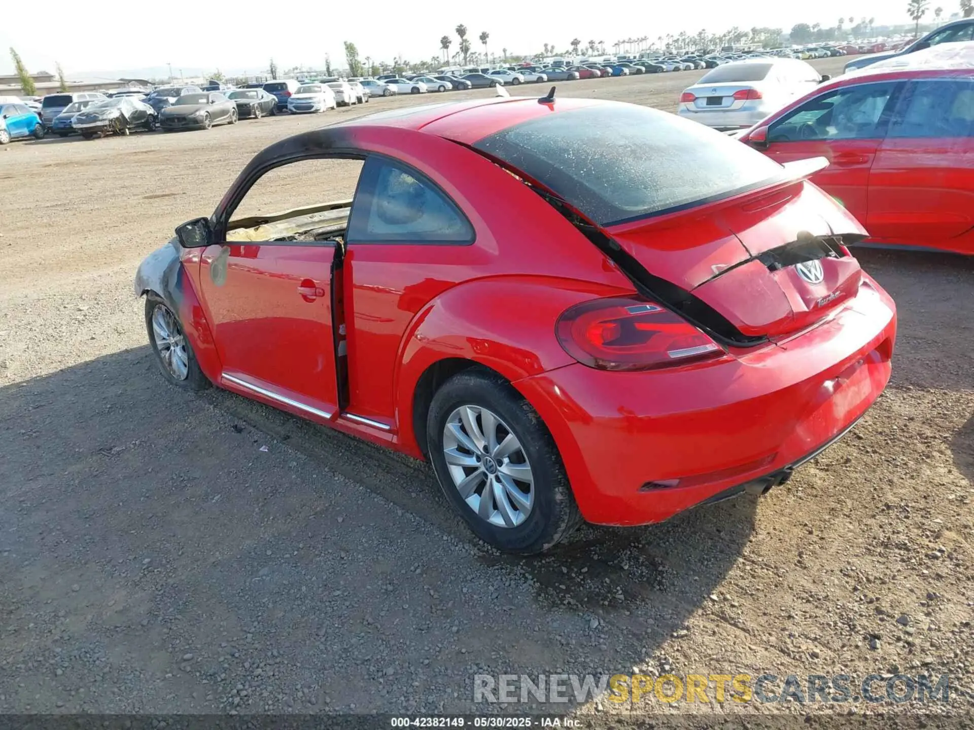 3 fotografías del automóvil dañado 3VWFD7AT0KM705118 VOLKSWAGEN BEETLE 2019