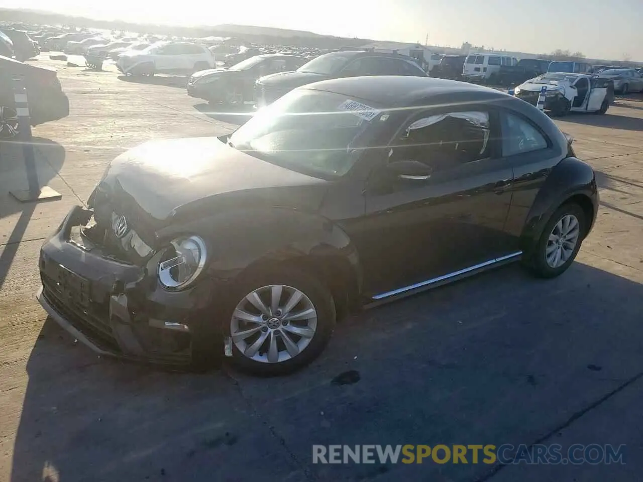 1 fotografías del automóvil dañado 3VWFD7AT1KM708237 VOLKSWAGEN BEETLE 2019