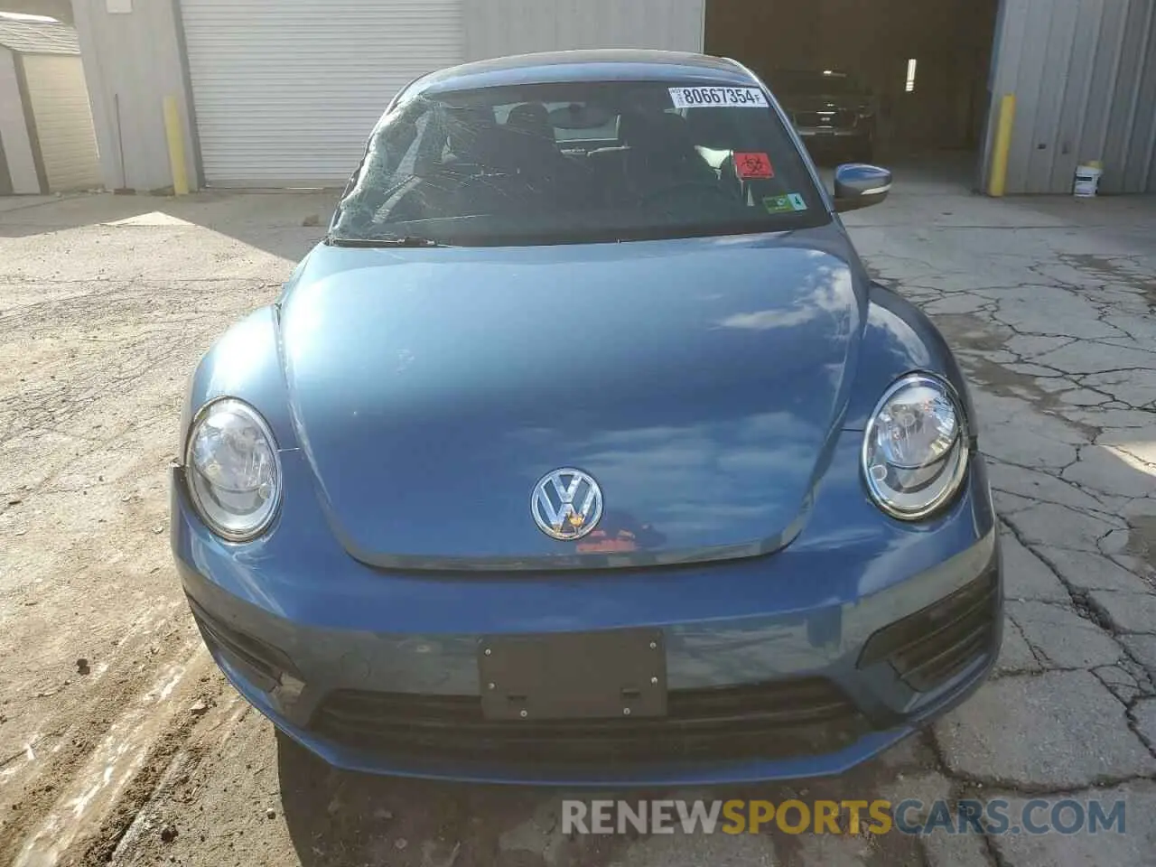 5 fotografías del automóvil dañado 3VWFD7AT3KM710264 VOLKSWAGEN BEETLE 2019