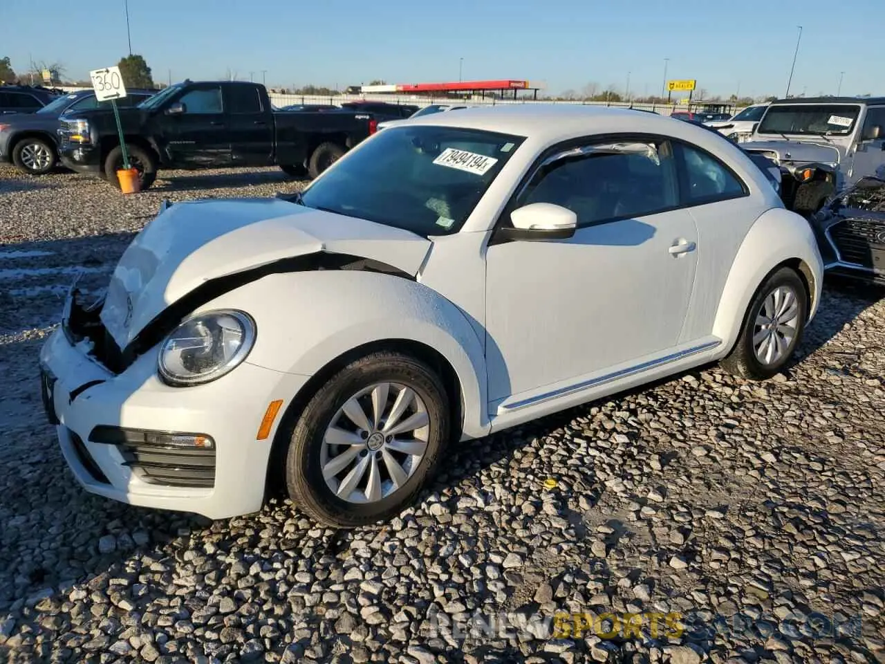 1 fotografías del automóvil dañado 3VWFD7AT7KM706430 VOLKSWAGEN BEETLE 2019