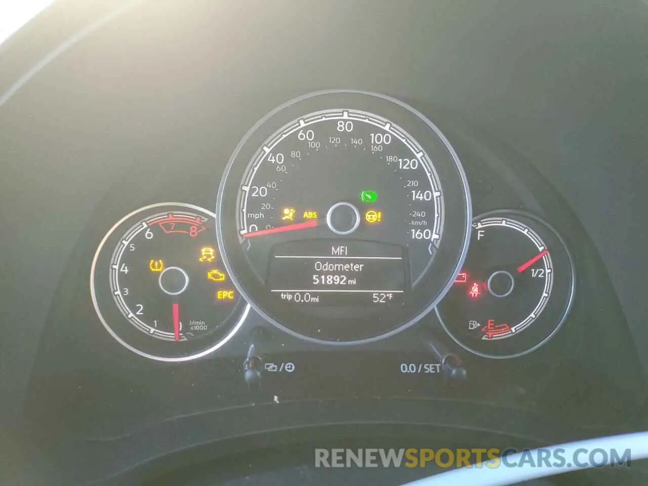9 fotografías del automóvil dañado 3VWFD7AT7KM706430 VOLKSWAGEN BEETLE 2019