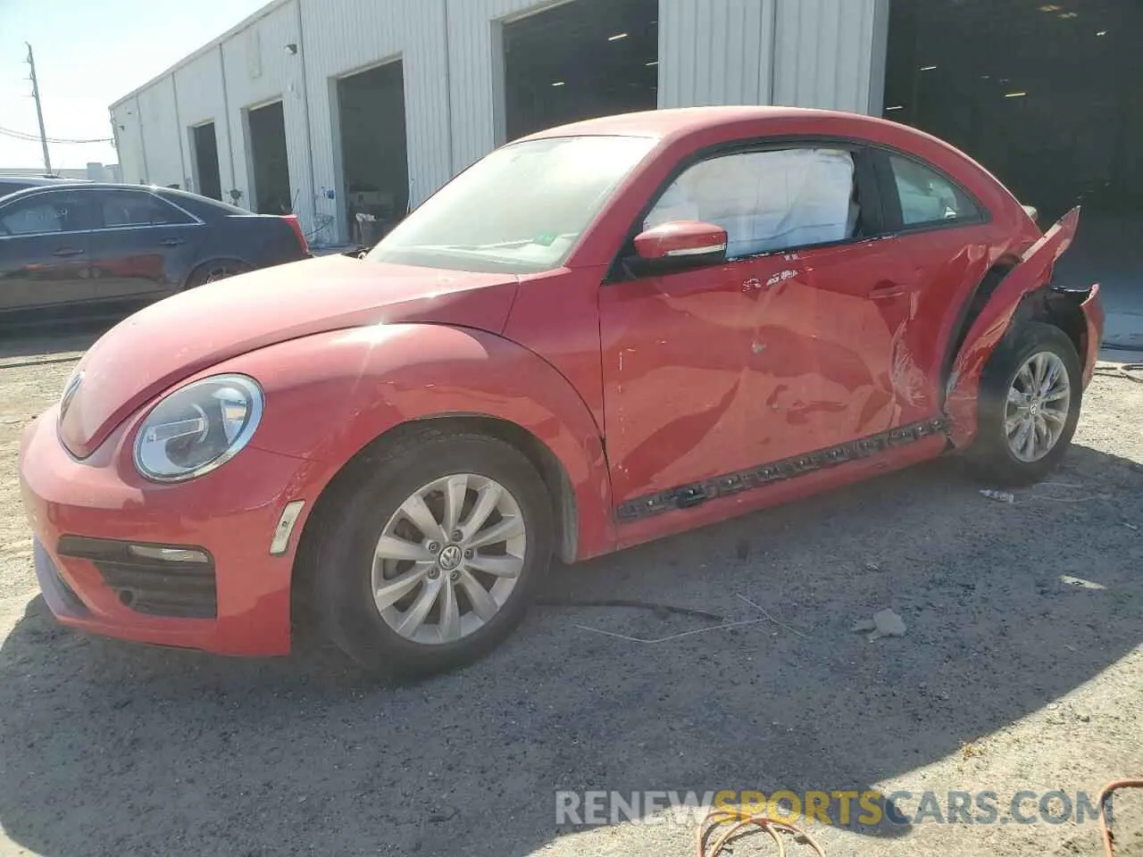 1 fotografías del automóvil dañado 3VWFD7AT9KM718059 VOLKSWAGEN BEETLE 2019