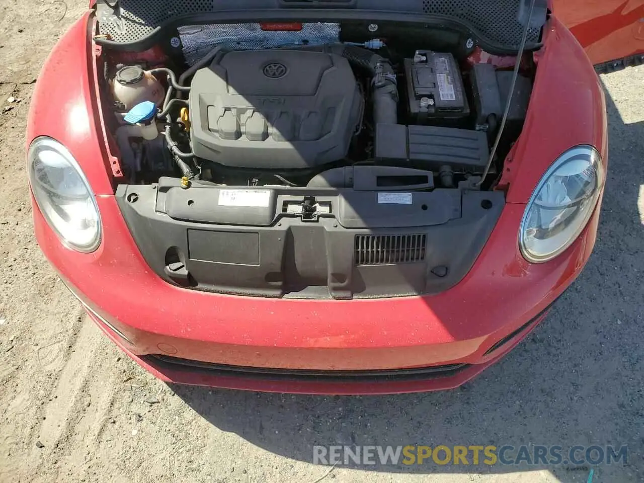 11 fotografías del automóvil dañado 3VWFD7AT9KM718059 VOLKSWAGEN BEETLE 2019