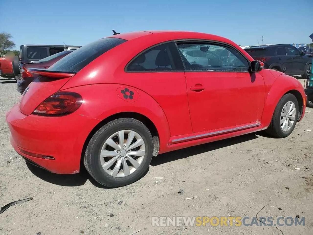 3 fotografías del automóvil dañado 3VWFD7AT9KM718059 VOLKSWAGEN BEETLE 2019
