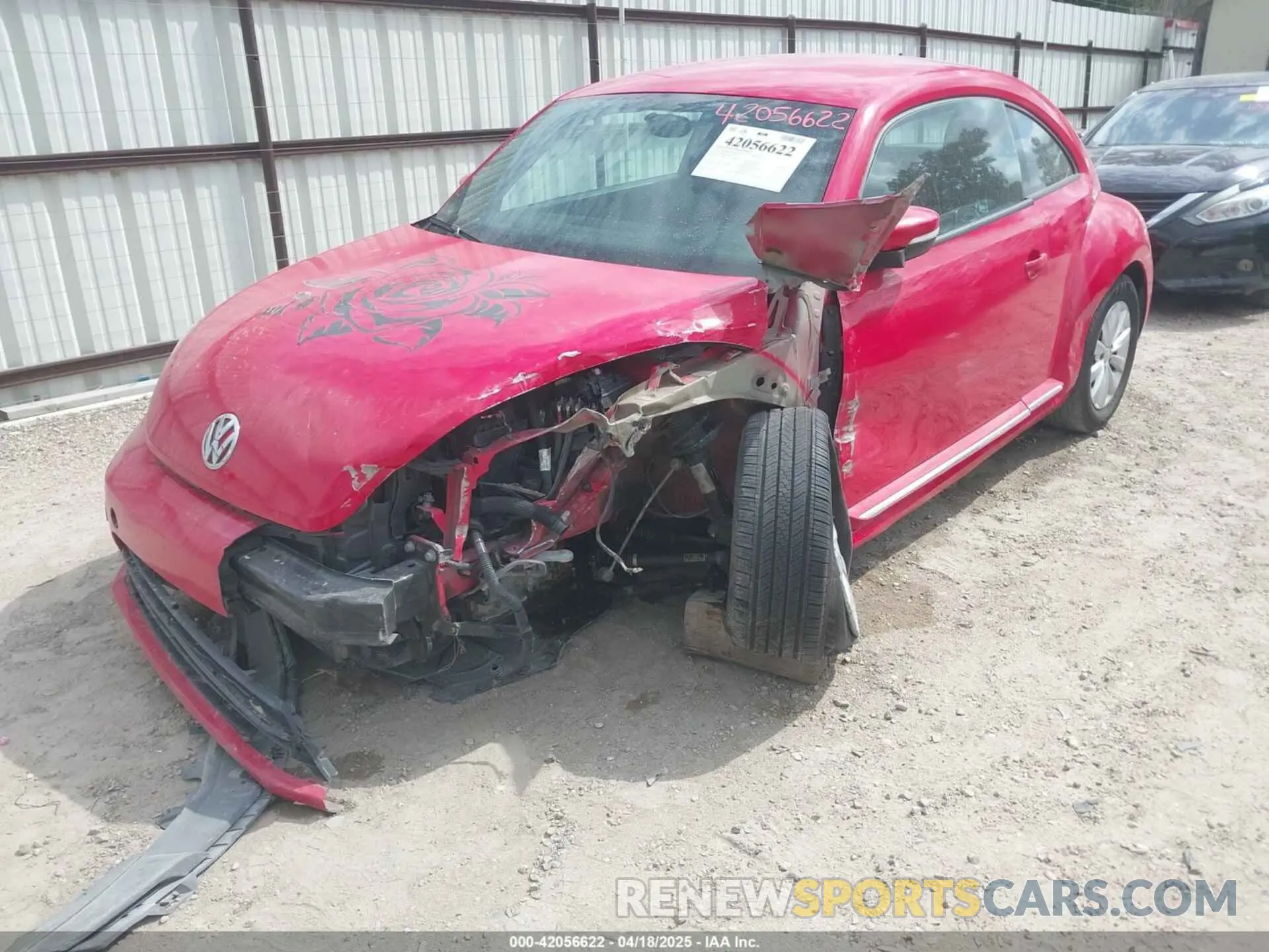 2 fotografías del automóvil dañado 3VWFD7ATXKM712450 VOLKSWAGEN BEETLE 2019