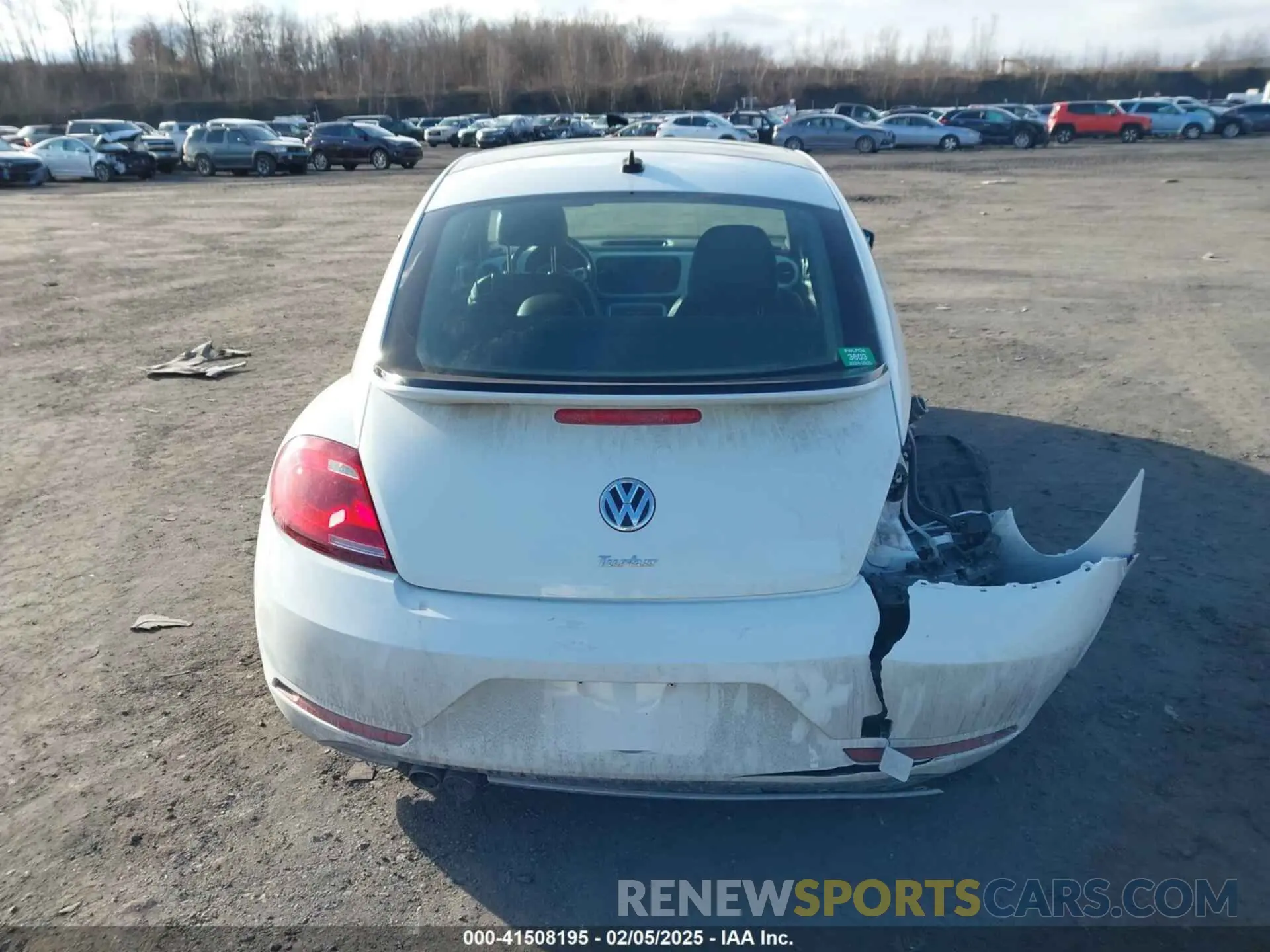 16 fotografías del automóvil dañado 3VWJD7AT6KM713525 VOLKSWAGEN BEETLE 2019