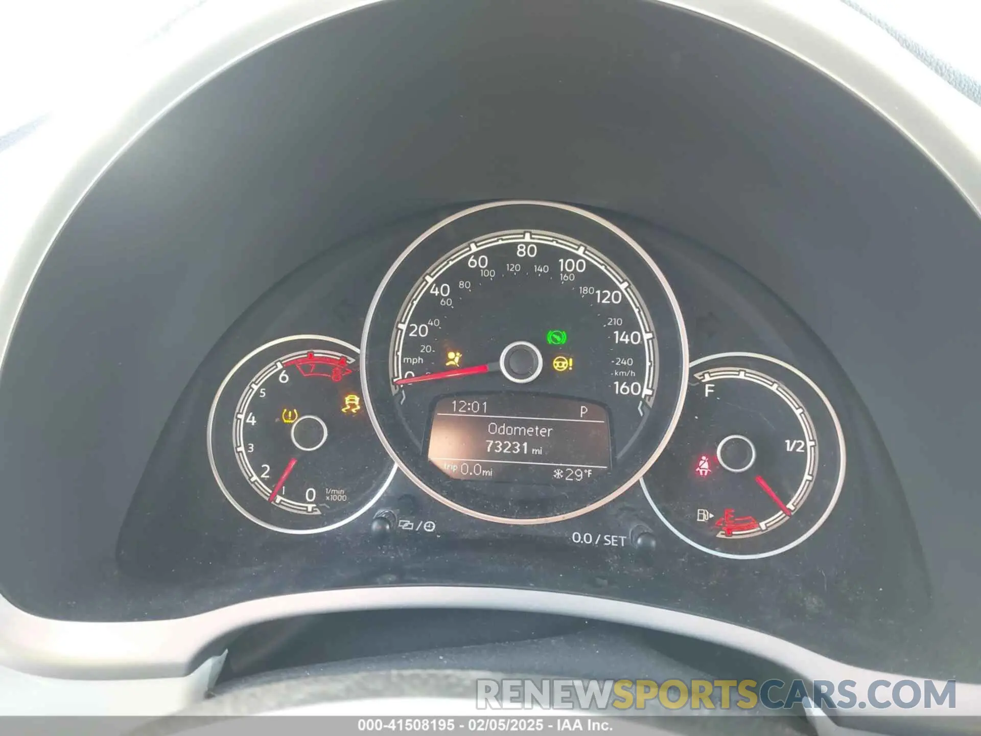 7 fotografías del automóvil dañado 3VWJD7AT6KM713525 VOLKSWAGEN BEETLE 2019