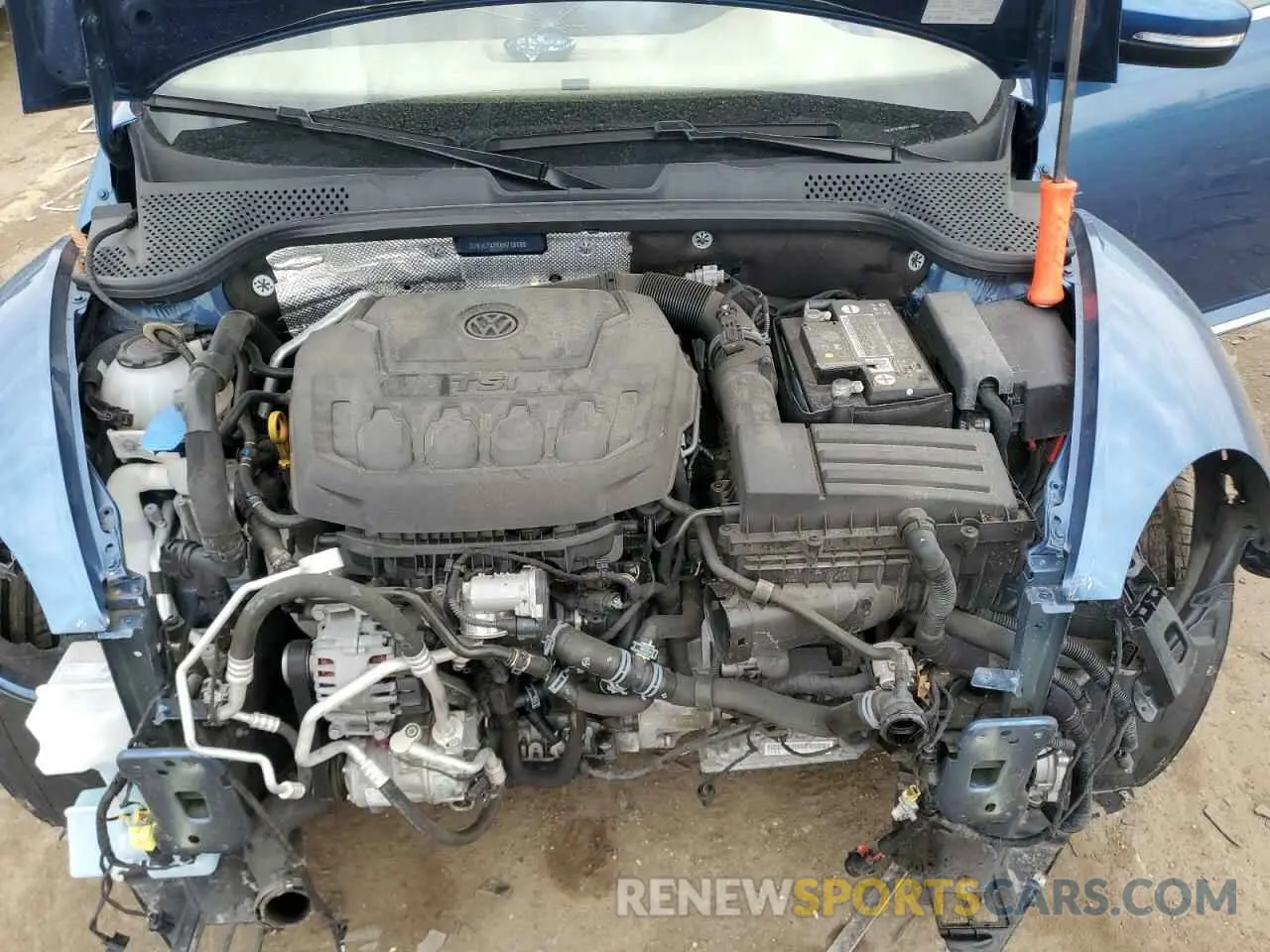 11 fotografías del automóvil dañado 3VWJD7ATXKM716699 VOLKSWAGEN BEETLE 2019