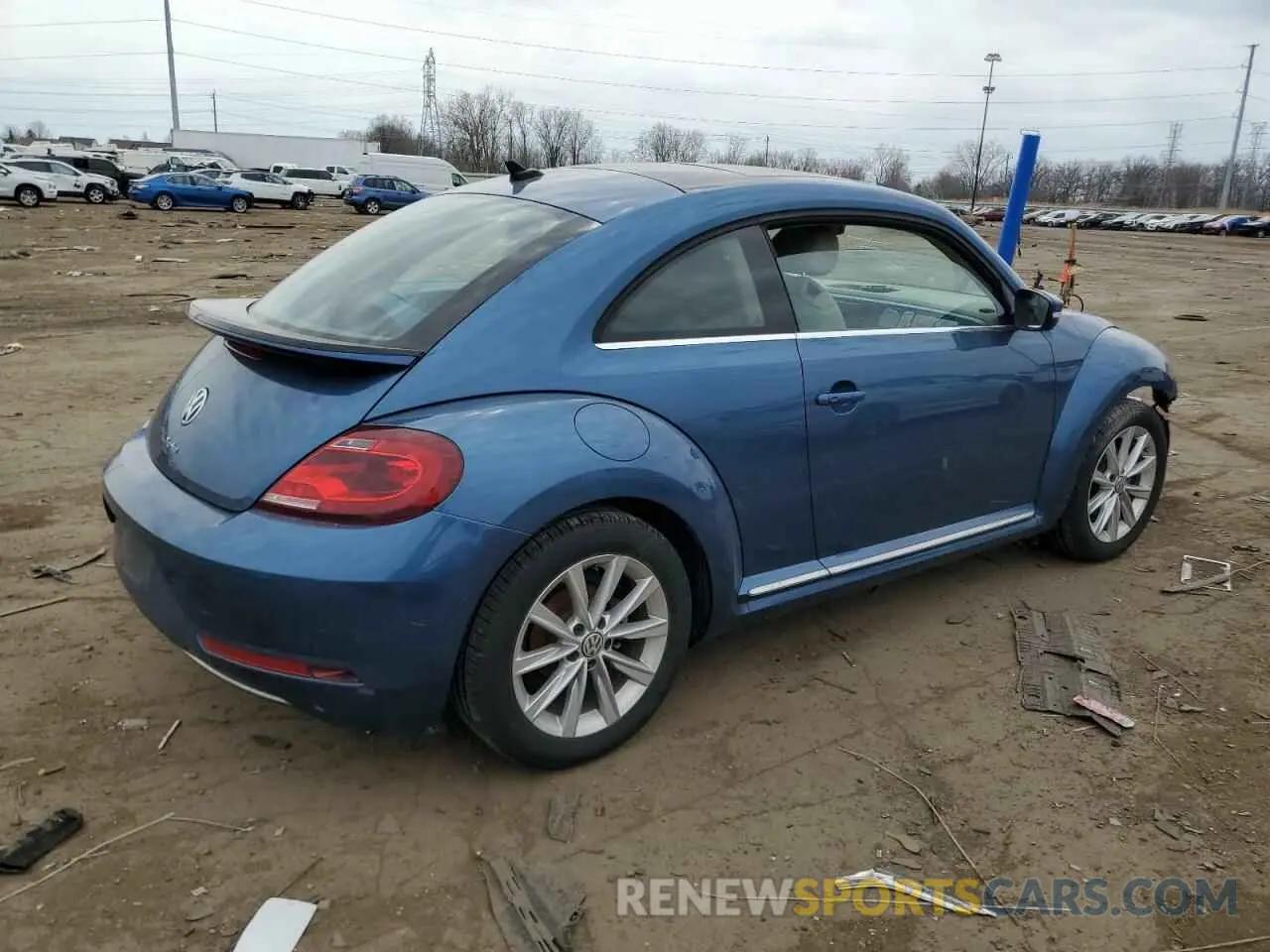3 fotografías del automóvil dañado 3VWJD7ATXKM716699 VOLKSWAGEN BEETLE 2019