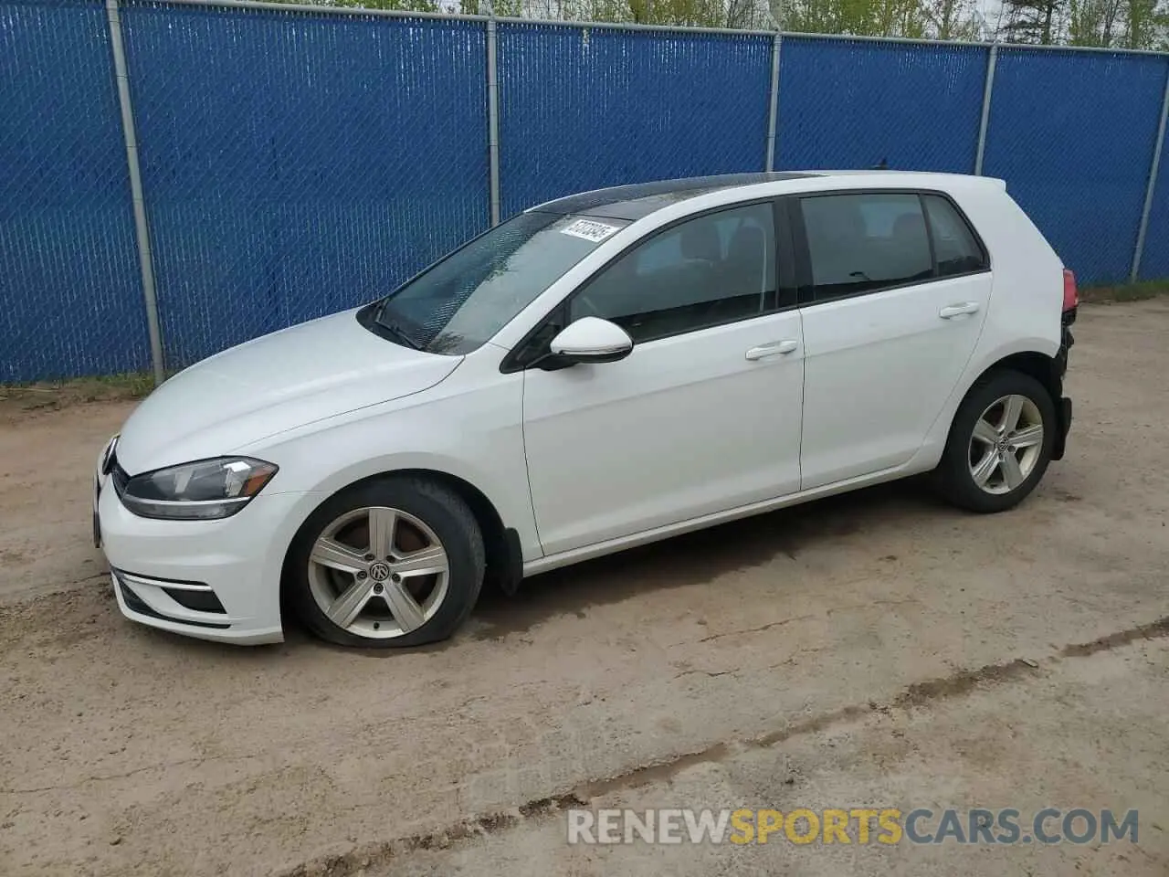 1 fotografías del automóvil dañado 3VWG57AU3KM030374 VOLKSWAGEN GOLF 2019
