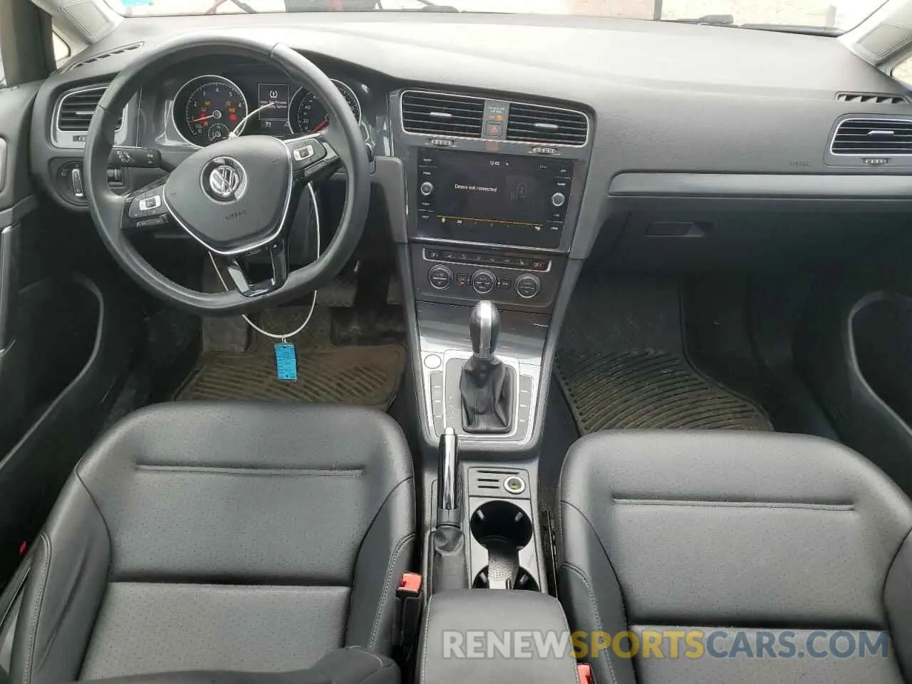 8 fotografías del automóvil dañado 3VWG57AU3KM030374 VOLKSWAGEN GOLF 2019