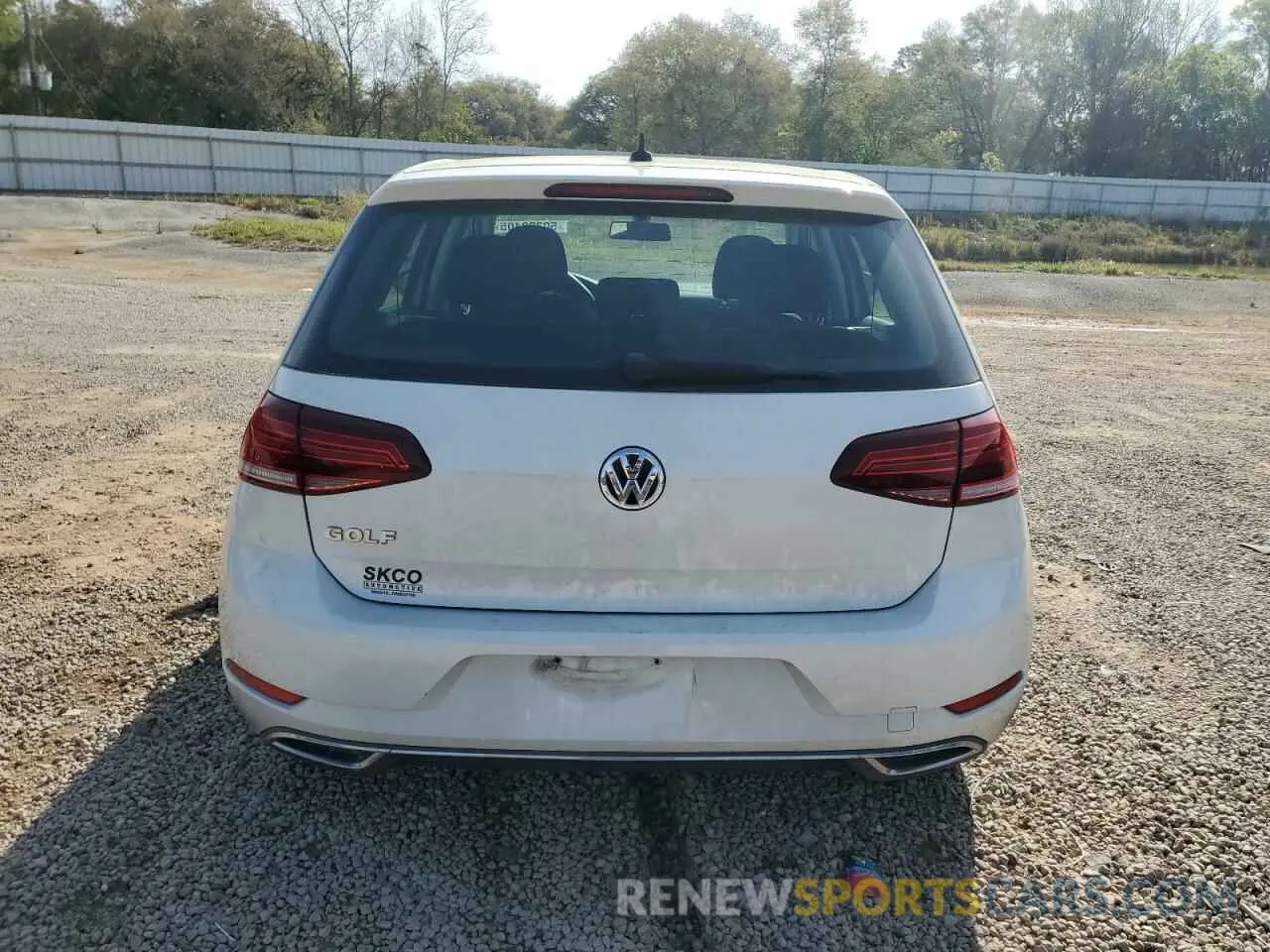 6 fotografías del automóvil dañado 3VWG57AU5KM010353 VOLKSWAGEN GOLF 2019