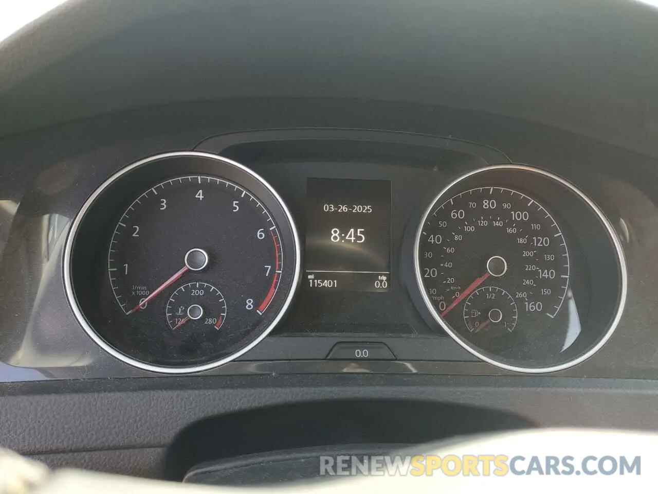 9 fotografías del automóvil dañado 3VWG57AU5KM010353 VOLKSWAGEN GOLF 2019