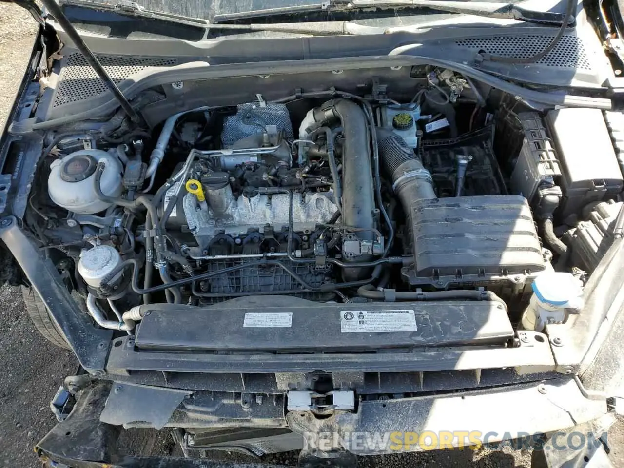 11 fotografías del automóvil dañado 3VWG57AU6KM019756 VOLKSWAGEN GOLF 2019