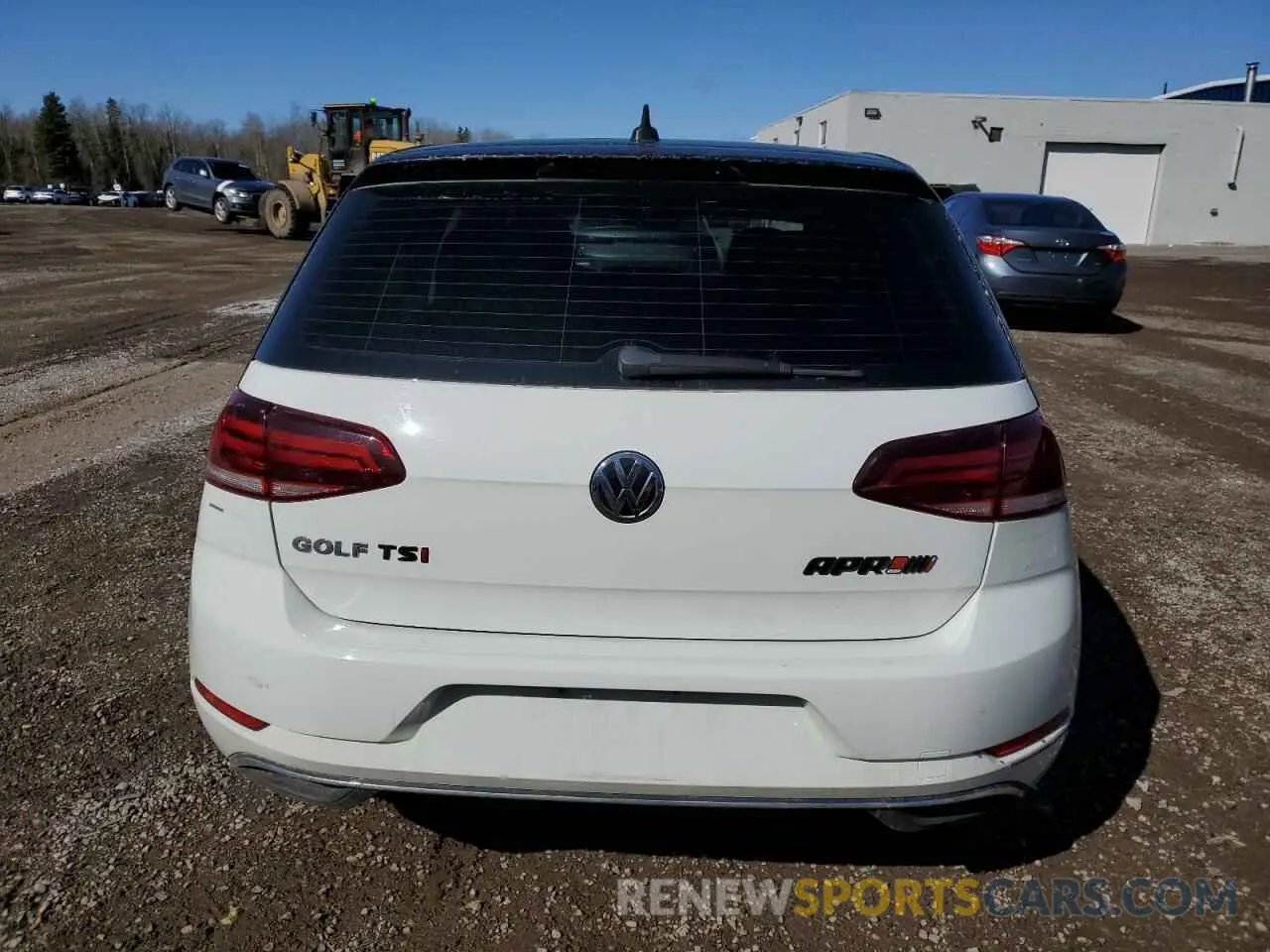 6 fotografías del automóvil dañado 3VWG57AU9KM009366 VOLKSWAGEN GOLF 2019