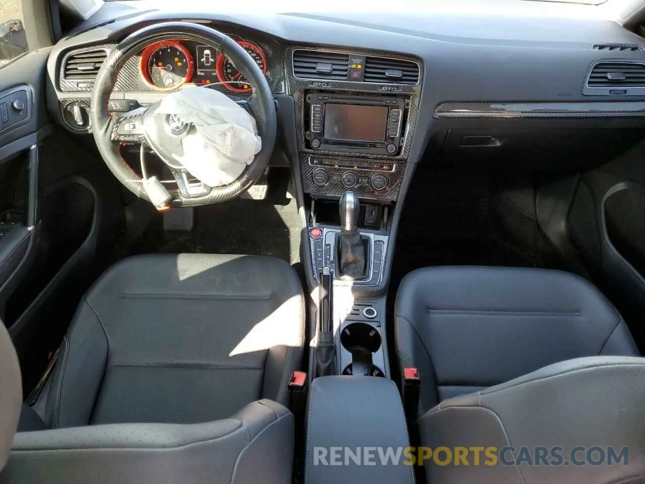 8 fotografías del automóvil dañado 3VWG57AU9KM009366 VOLKSWAGEN GOLF 2019