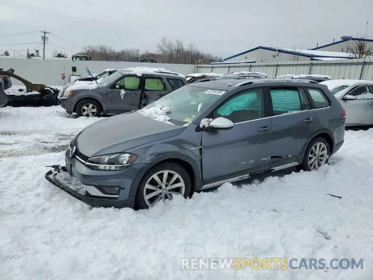 1 fotografías del automóvil dañado 3VWH17AU0KM524546 VOLKSWAGEN GOLF 2019