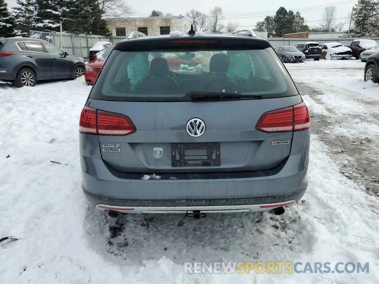 6 fotografías del automóvil dañado 3VWH17AU0KM524546 VOLKSWAGEN GOLF 2019