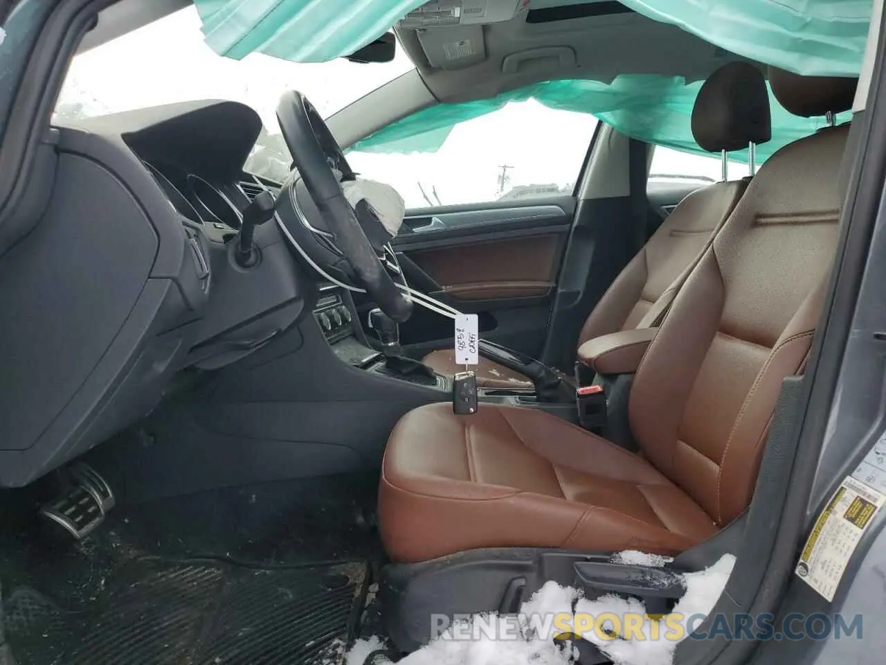 7 fotografías del automóvil dañado 3VWH17AU0KM524546 VOLKSWAGEN GOLF 2019