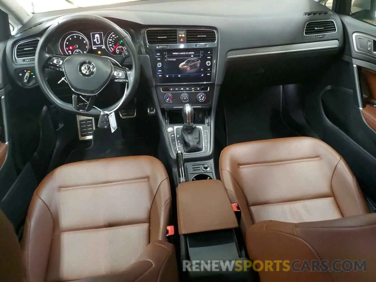 8 fotografías del automóvil dañado 3VWH17AU7KM513737 VOLKSWAGEN GOLF 2019