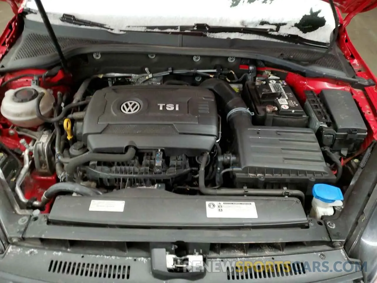 11 fotografías del automóvil dañado 3VWH17AU9KM517398 VOLKSWAGEN GOLF 2019