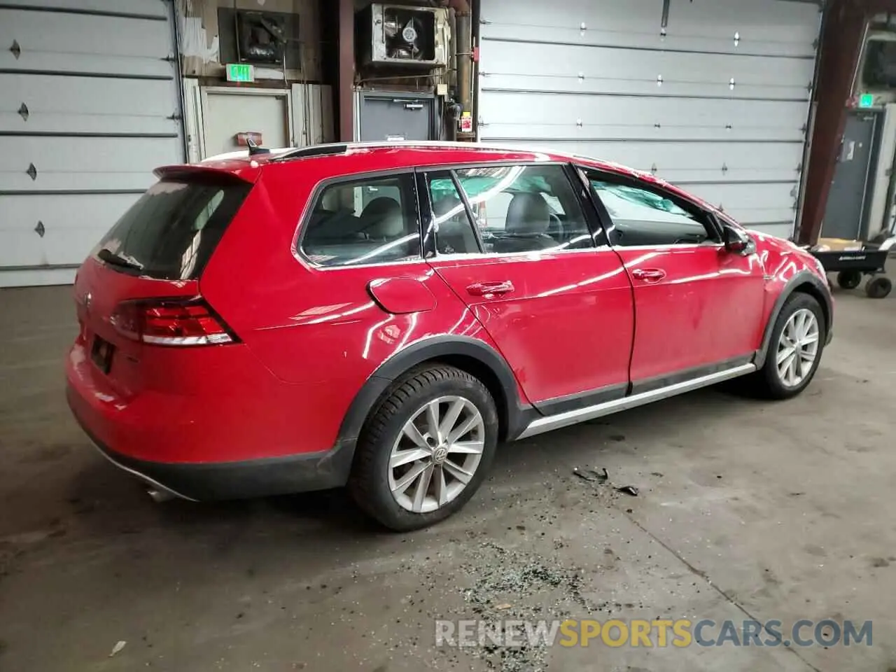 3 fotografías del automóvil dañado 3VWH17AU9KM517398 VOLKSWAGEN GOLF 2019