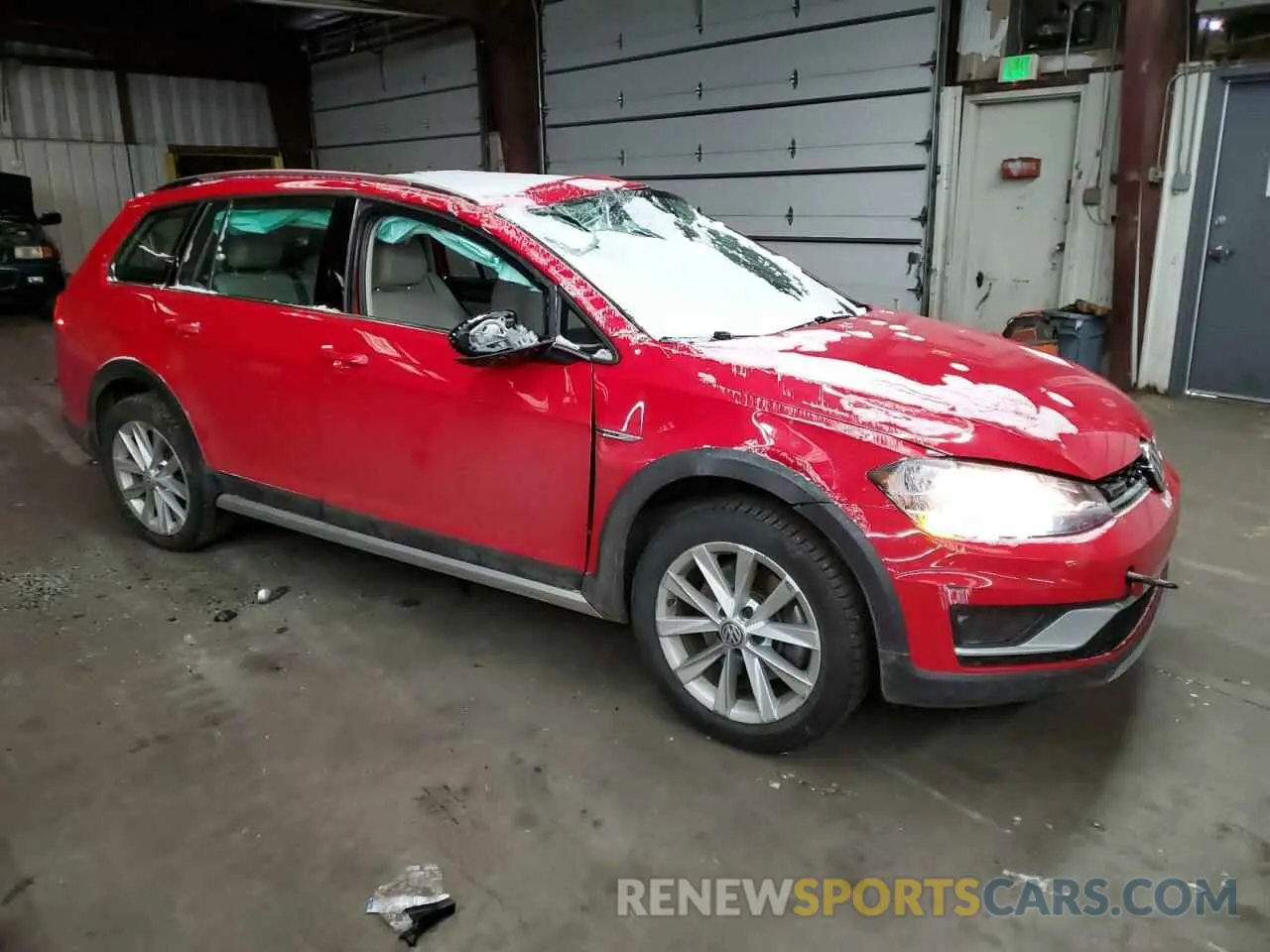 4 fotografías del automóvil dañado 3VWH17AU9KM517398 VOLKSWAGEN GOLF 2019