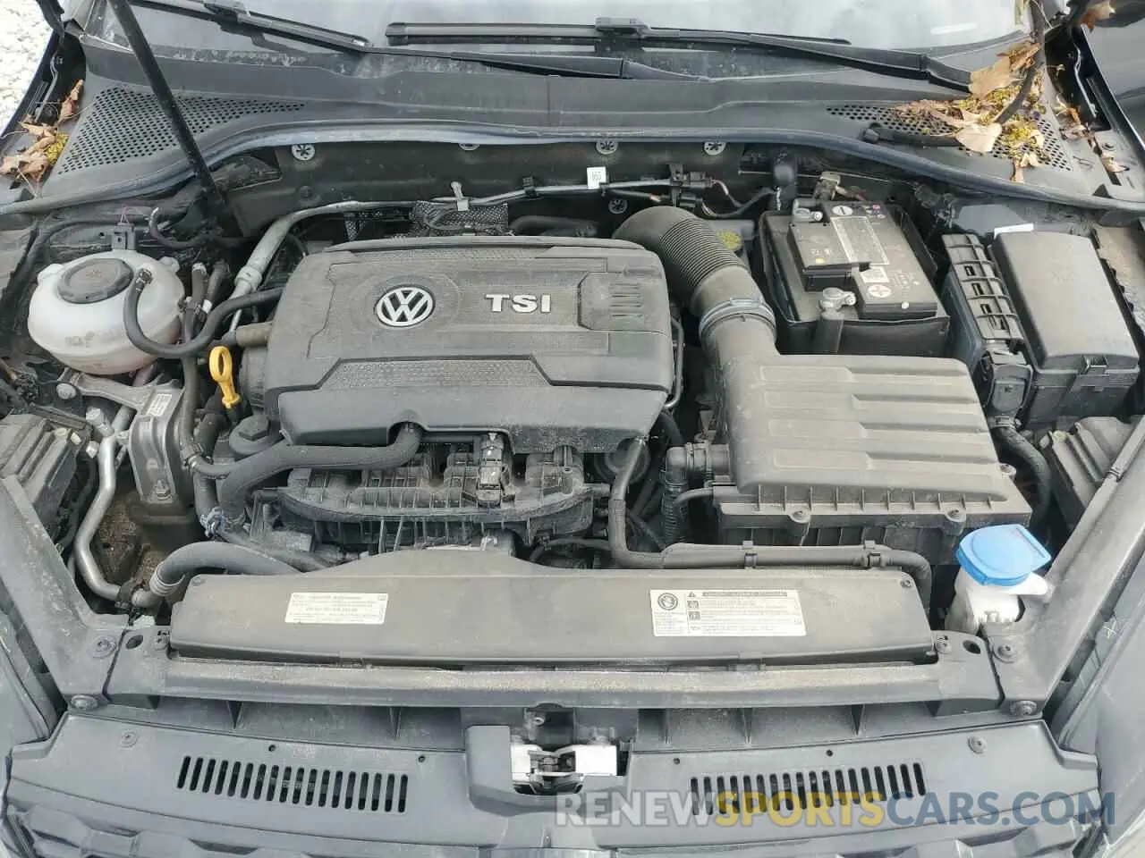 11 fotografías del automóvil dañado 3VWH17AUXKM515711 VOLKSWAGEN GOLF 2019