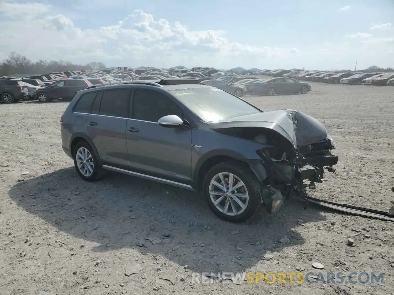 4 fotografías del automóvil dañado 3VWM17AU1KM517247 VOLKSWAGEN GOLF 2019