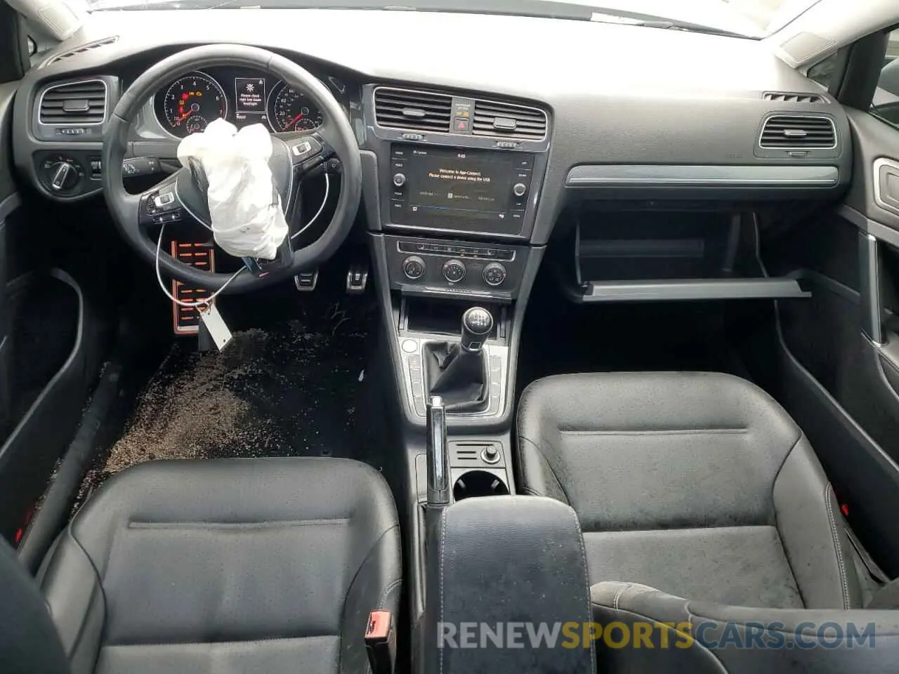8 fotografías del automóvil dañado 3VWM17AU1KM517247 VOLKSWAGEN GOLF 2019
